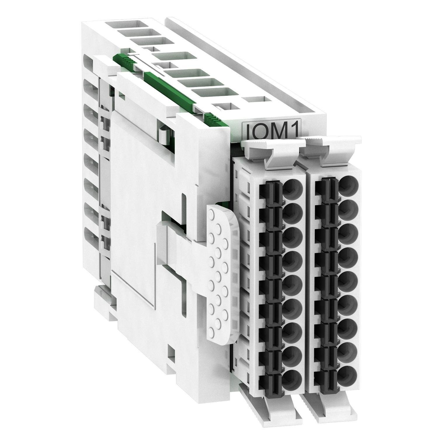 VW3M3302 - additional analog and digital inputs and outputs, Lexium, spring terminals
