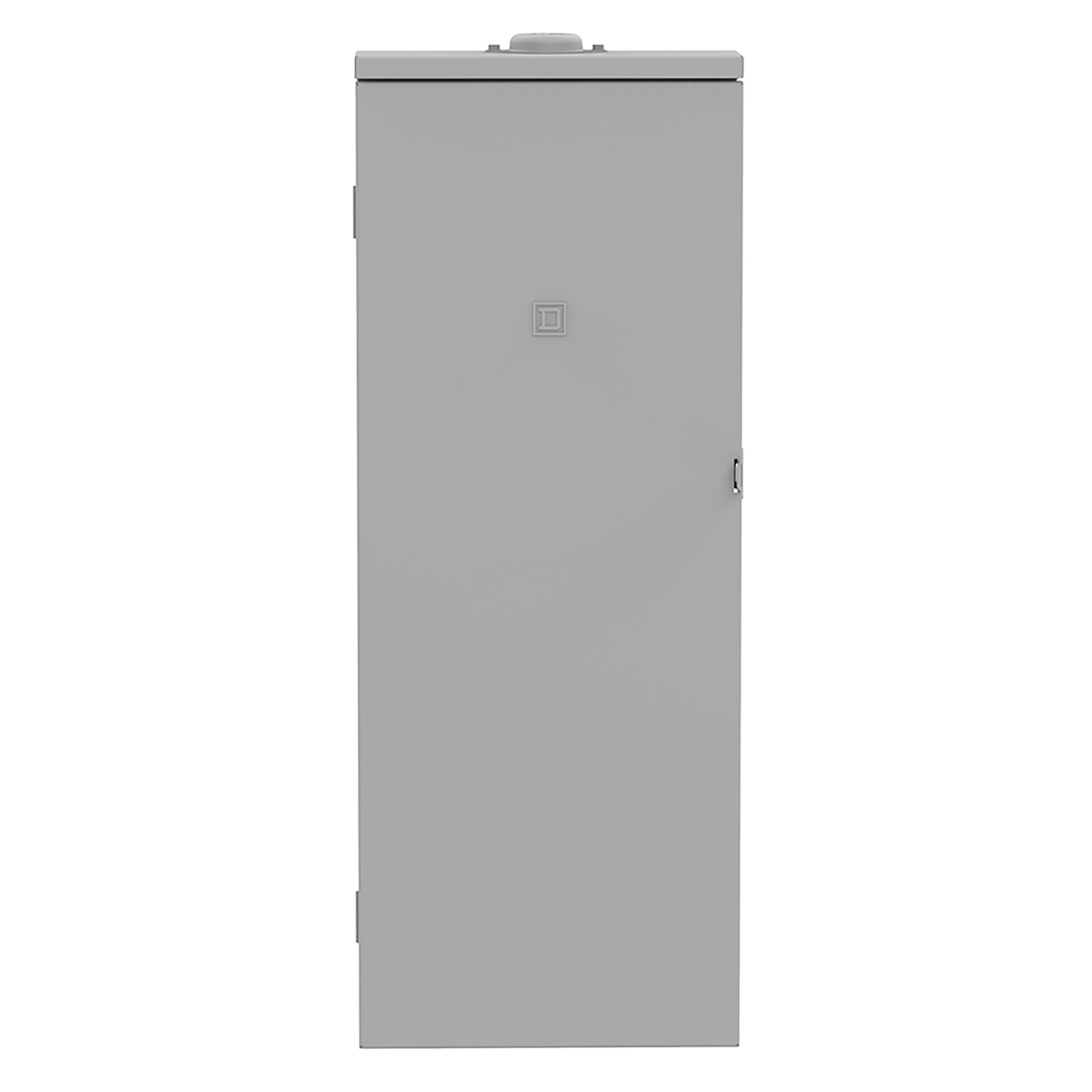 QO140L200PGRB - Load center, QO, 1 phase, 40 spaces, 60 circuits, 200A convertible main lugs, PoN, NEMA3R, gnd bar