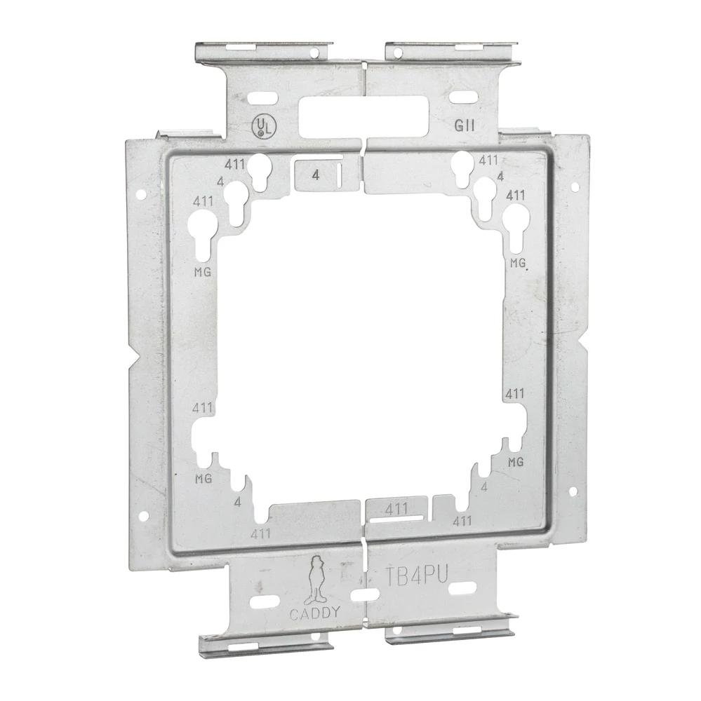 TB4PU - Universal Box Mounting Plate, 4", 4 11/16" Box