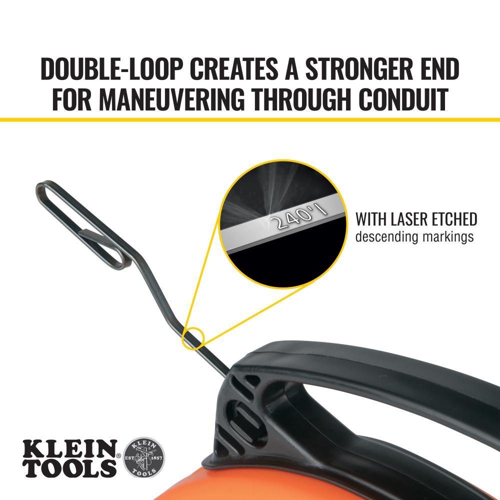 Picture of 56334 - Steel Fish Tape, 1/8-Inch x 240-Foot