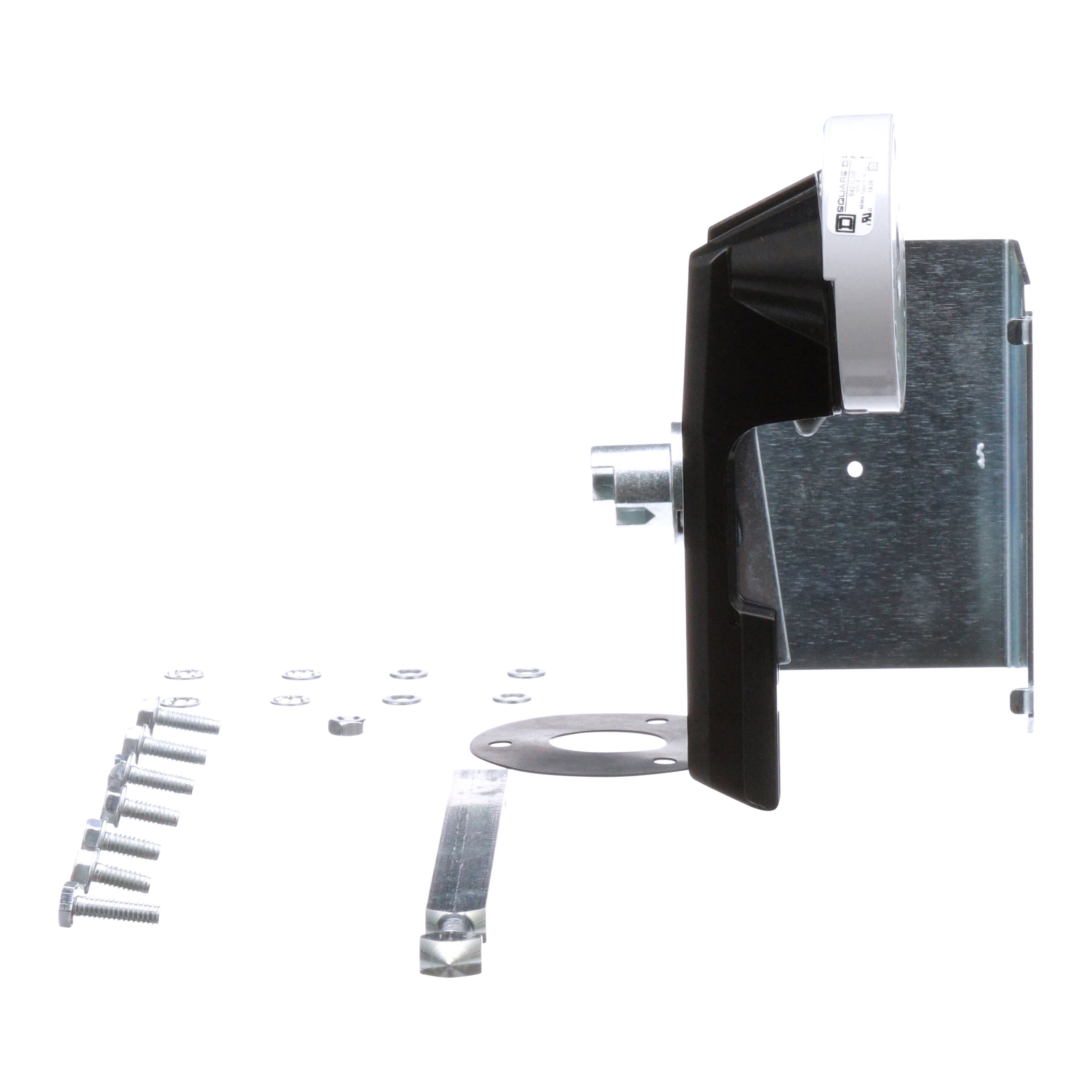 Picture of 9421LB1 - Circuit breaker accessory, PowerPacT B, handle kit, rotary, 6 inch, 125A, operating mechanism, short shaft
