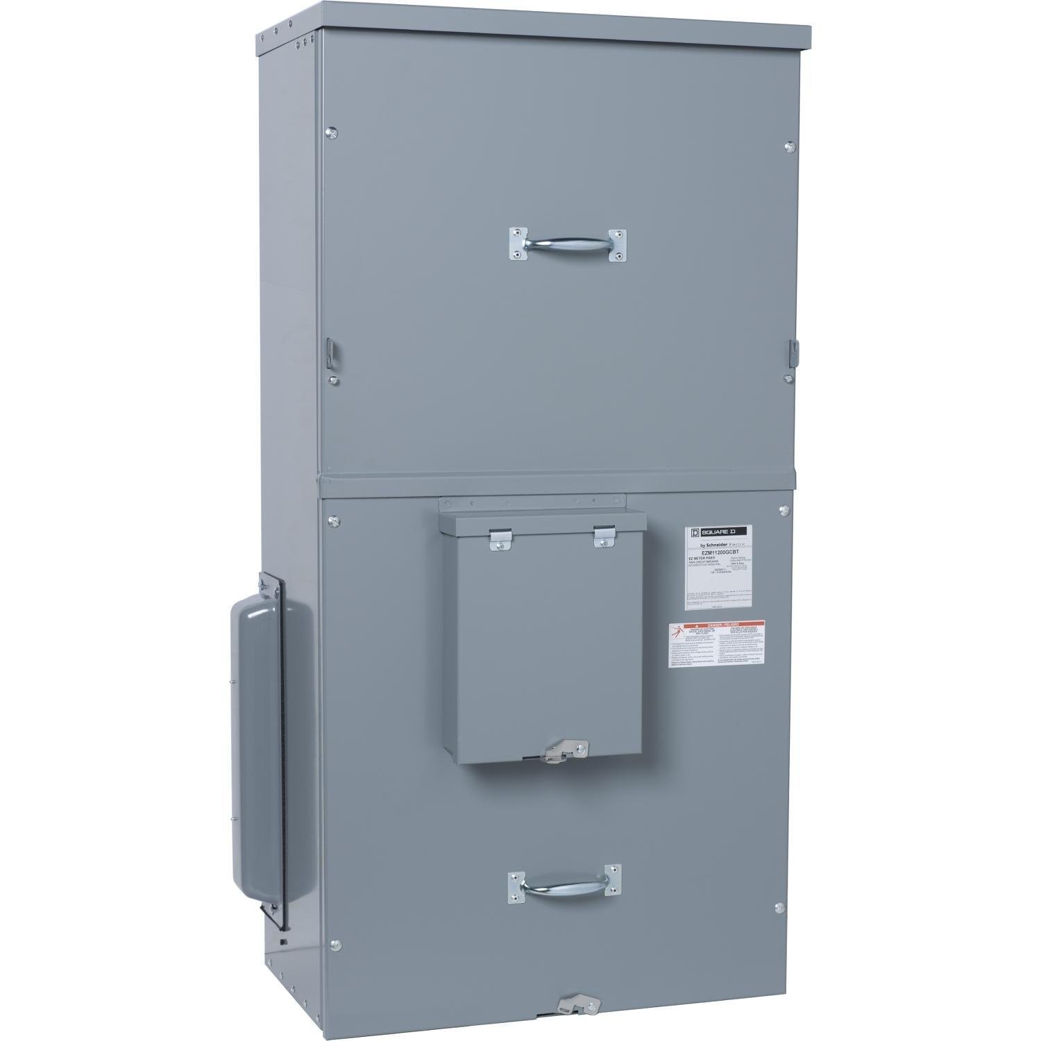 EZM11200GCBT - Main circuit breaker unit, EZ Meter-Pak, 1200A, 120/240VAC, 1ph/3W, 1200A bus, 65kA, OH, Type 3R