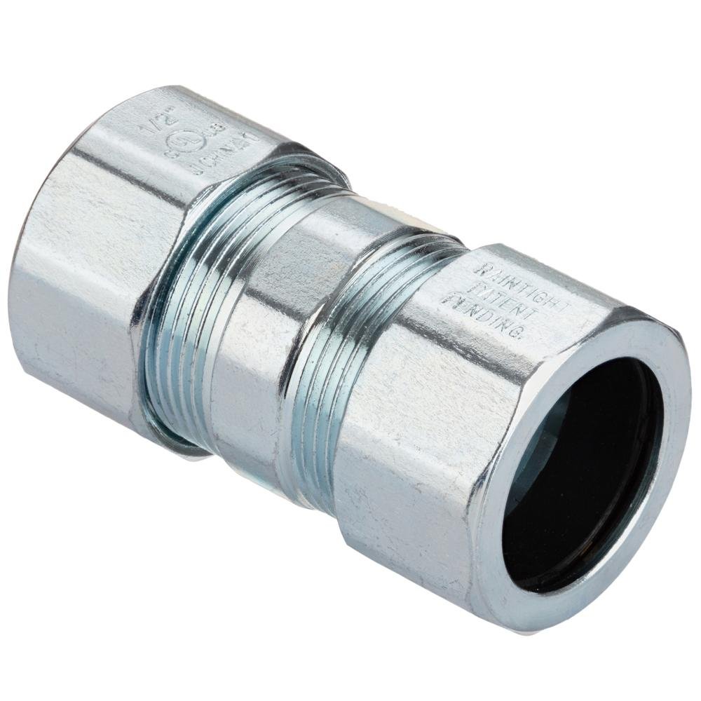 3100-RT - 1/2" Steel Rigid Raintight Coupling