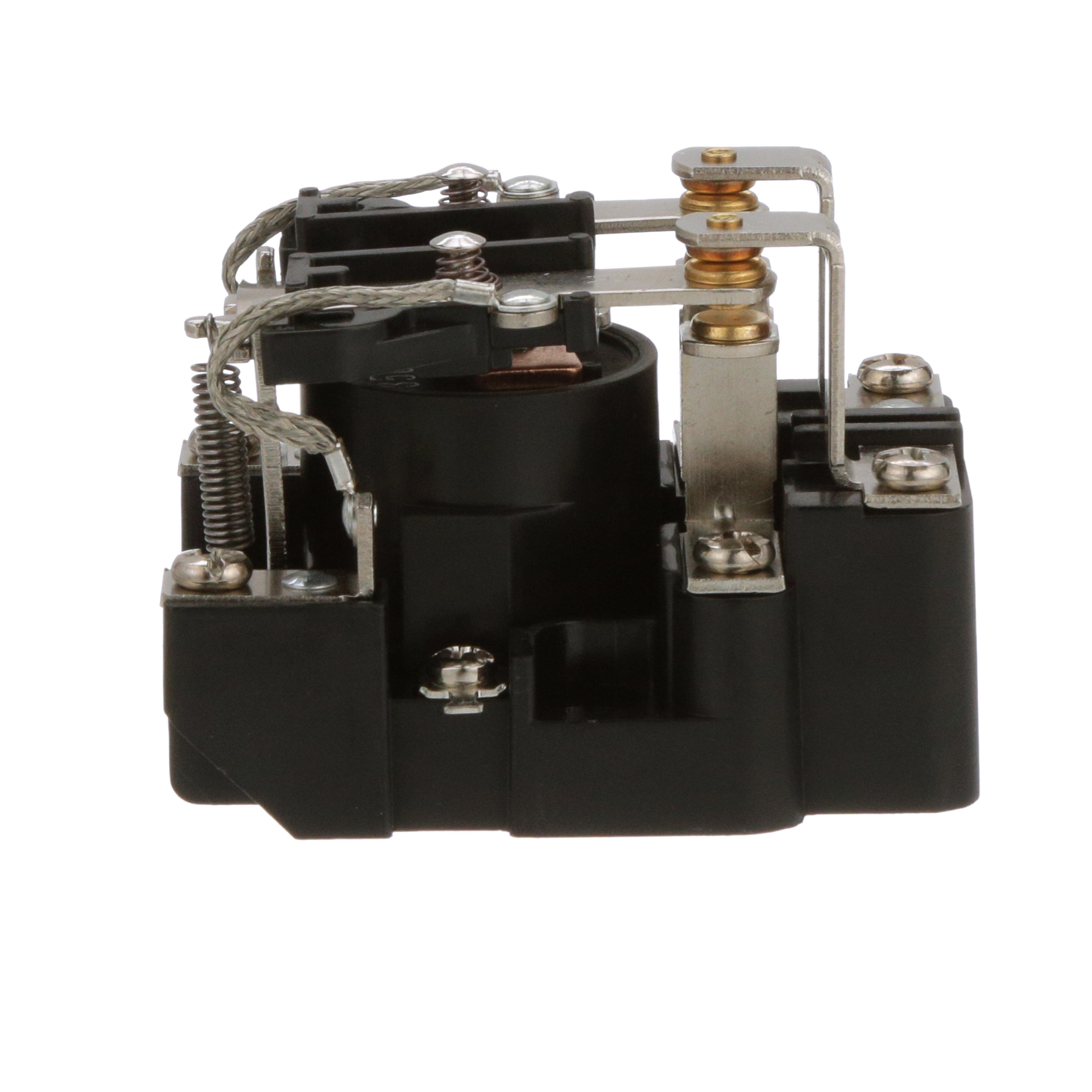 Picture of 8501CO16V29 - Power Relay, Type C, 2 hp, 30A resistive at 300VAC, DPDT, 2 normally open and 2 normally closed contact, 480VAC coil