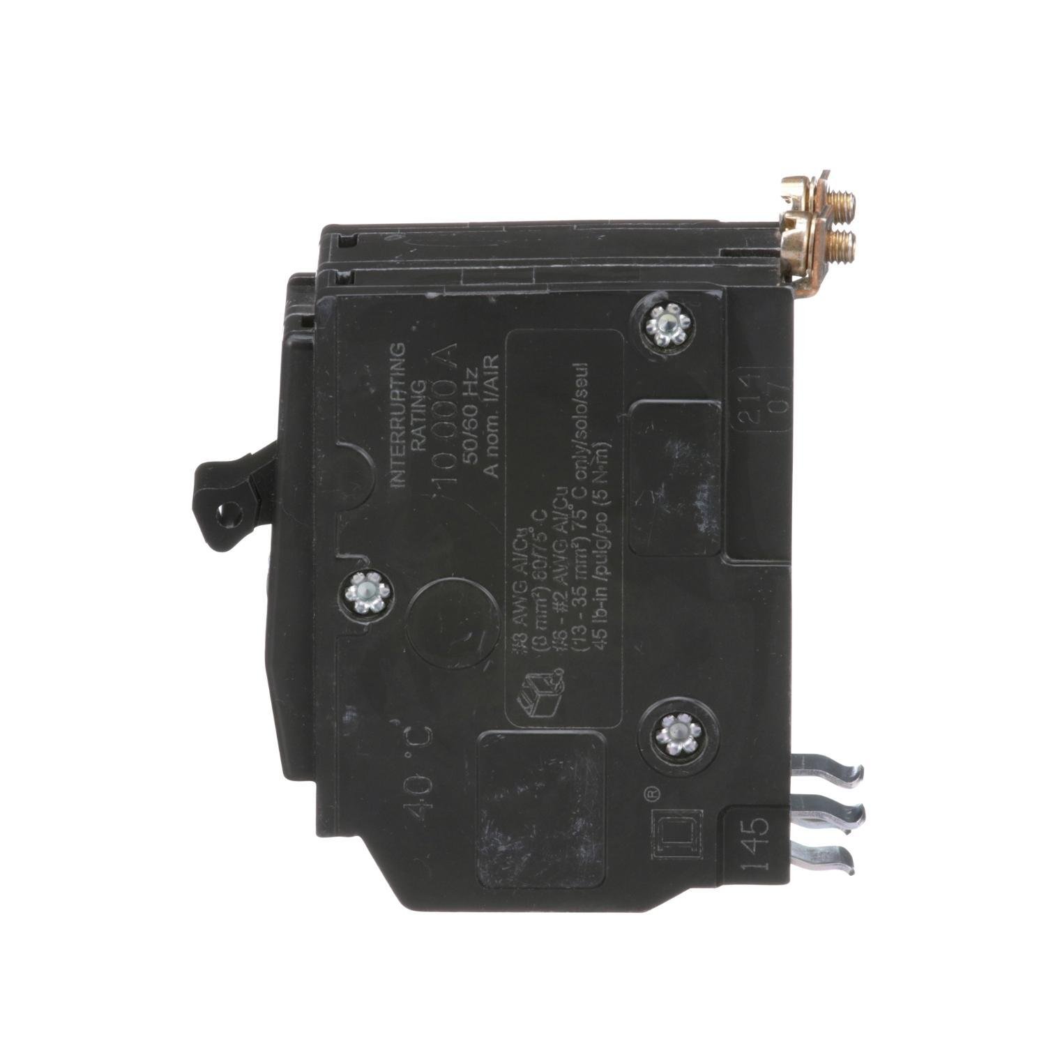 Picture of QOB235 - Mini circuit breaker, QO, 35A, 2 pole, 120/240VAC, 10kA, bolt on