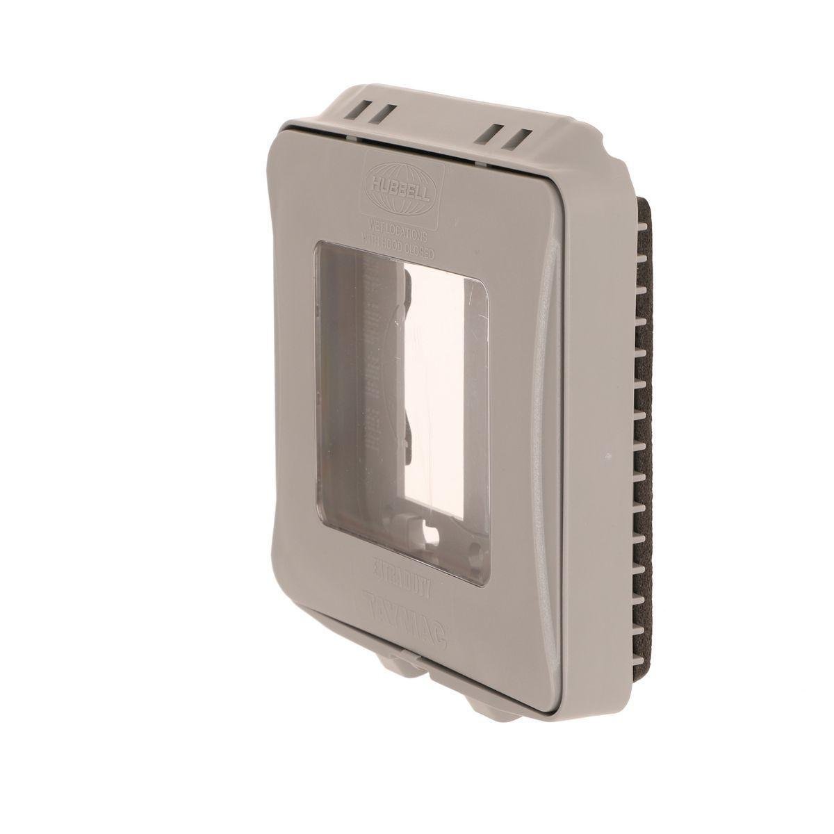 Picture of ML2500G - 2-Gang Weatherproof In-Use Cover, Expandable, EXTRA DUTY®, Gray