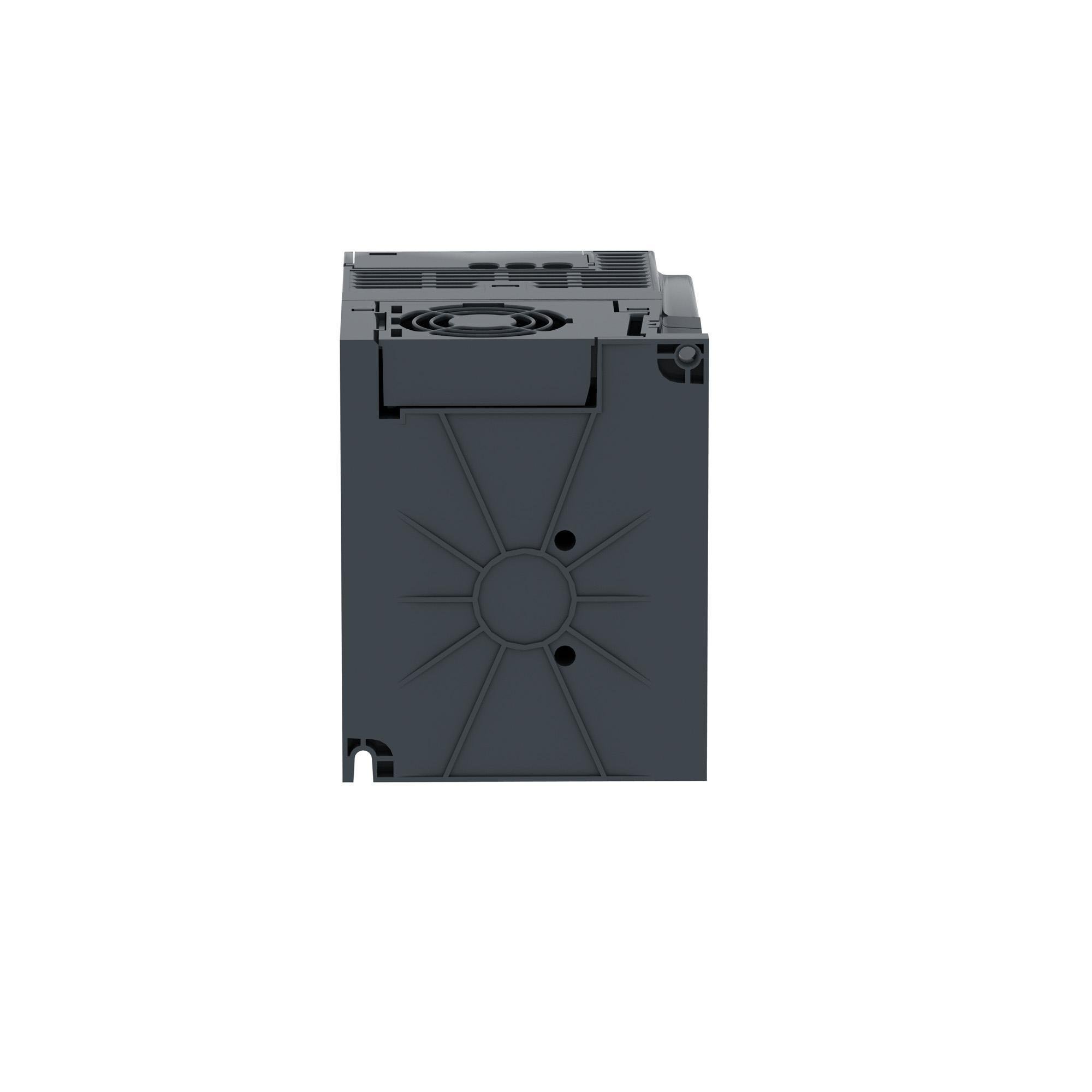 Picture of ATV12HU22M2 - variable speed drive, Altivar 12, 2.2kW, 3hp, 200 to 240V, 1 phase, with heat sink