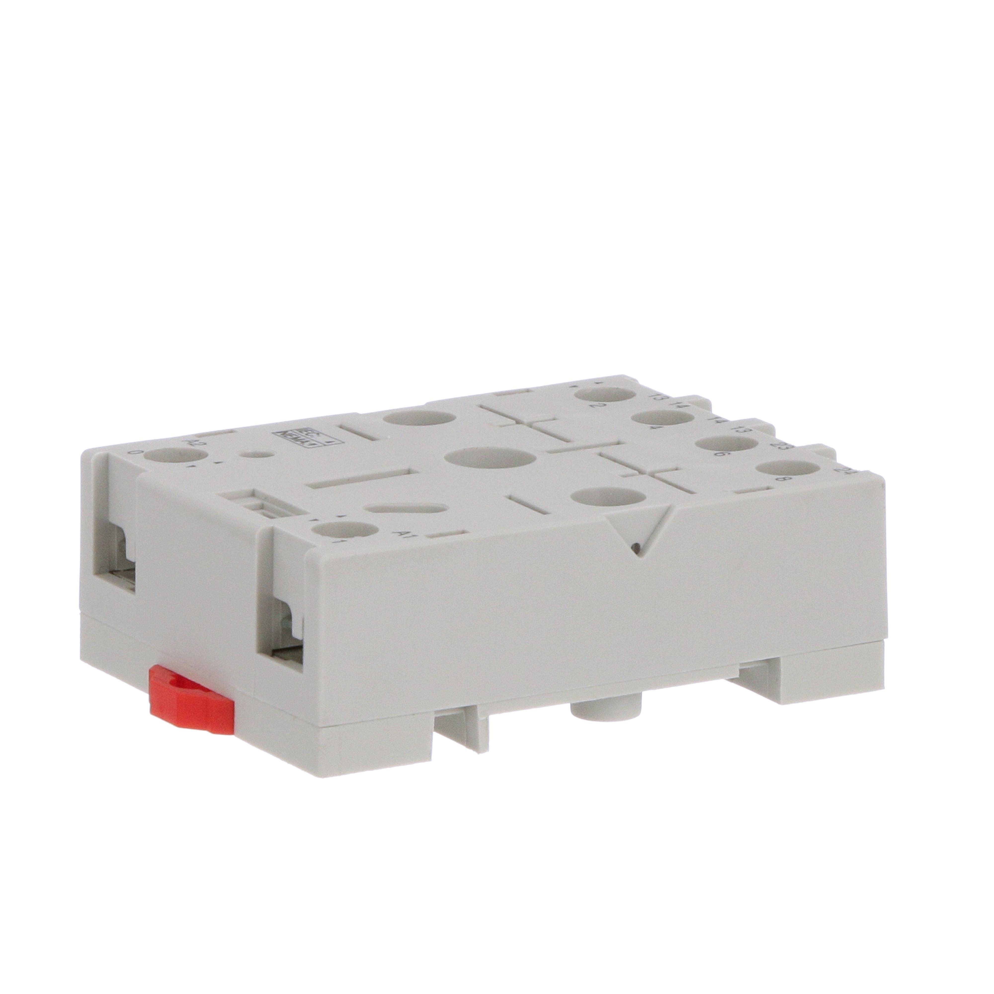 Picture of 70-725-1 - Socket, SE Relays, 30A, 6 pins, screw connectors, separate contact, for 725 power relay