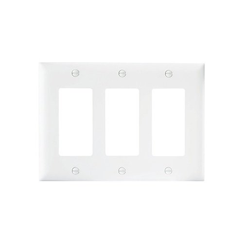 Picture of TP26 - TradeMaster® 1-Gang Nylon Wall Plate, 1 Decorator Opening, Brown