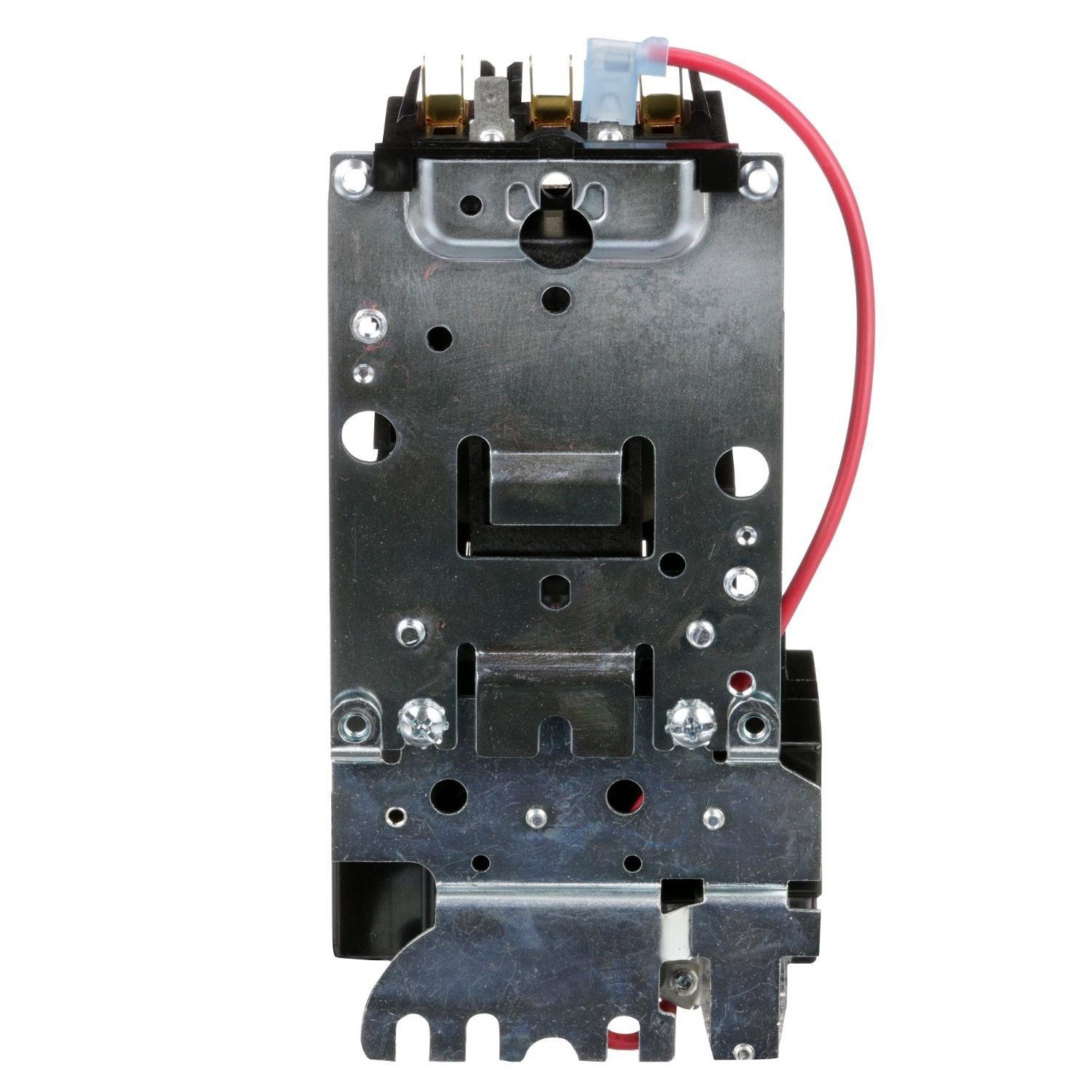 Picture of 8911DPSO53V02 - NEMA starter, Definite Purpose, 50A, 30HP at 600VAC, 3 phase, 3 pole, melting alloy, 120VAC coil, open