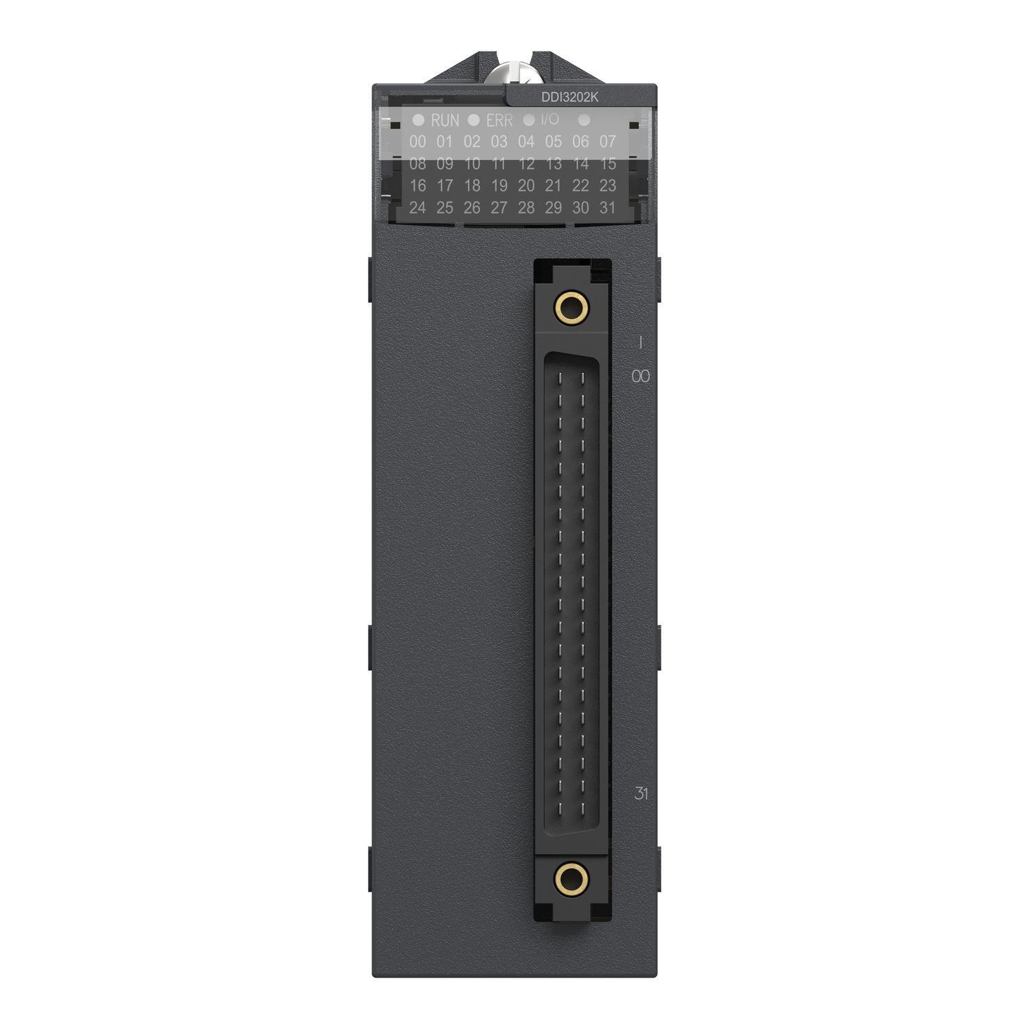 BMXDDI3202K - discrete input module, Modicon X80, 32 inputs, 24V DC positive