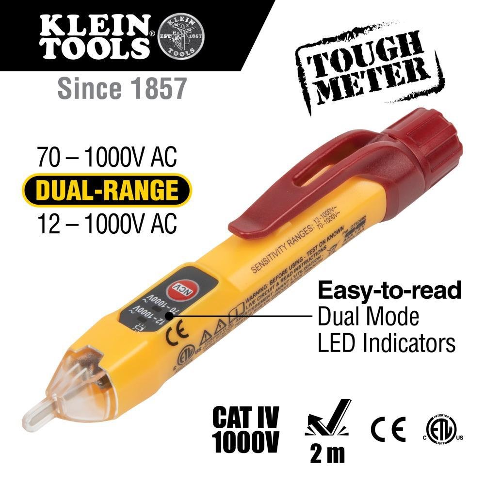 Picture of NCVT2P - Dual Range Non-Contact Voltage Tester 12 - 1000V AC