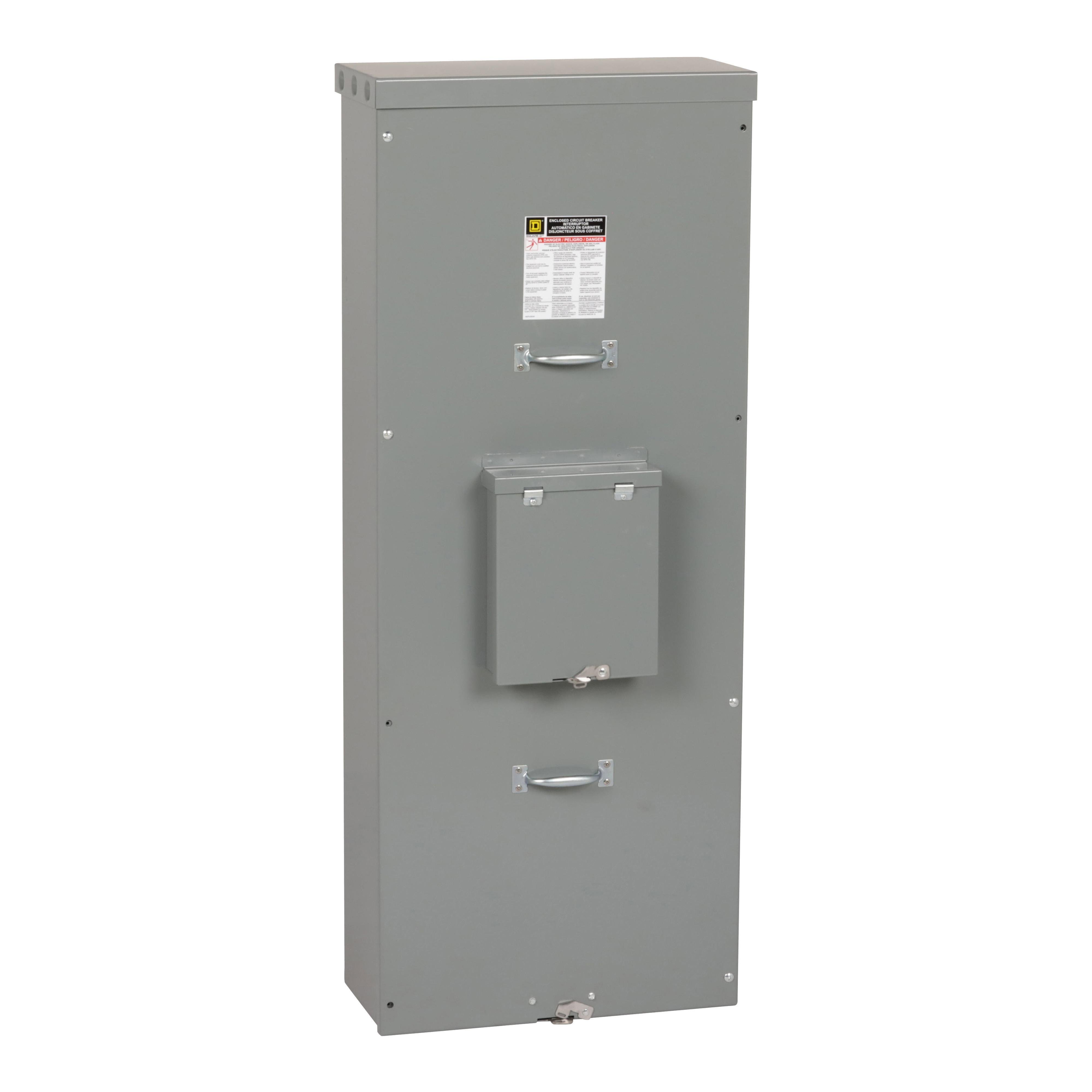 Picture of NC62SHR - Panelboard enclosure cover, NQ/NF, Type 1, surface, hinged, 20in W x 62in H