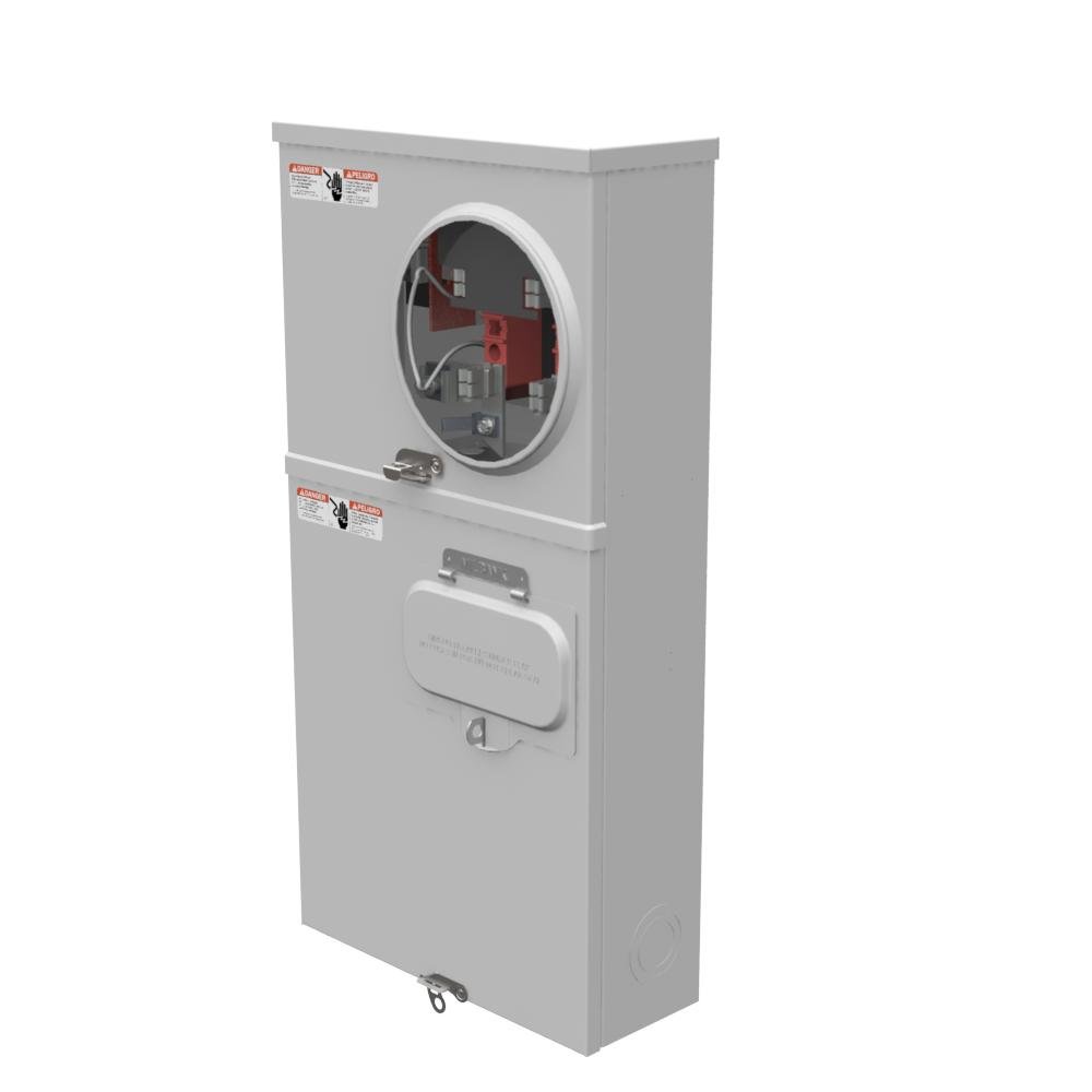 Picture of U3798-O-200 - 4 Terminal Ringless Plain Top 1-200 Ampere Main Breaker Side Bussed