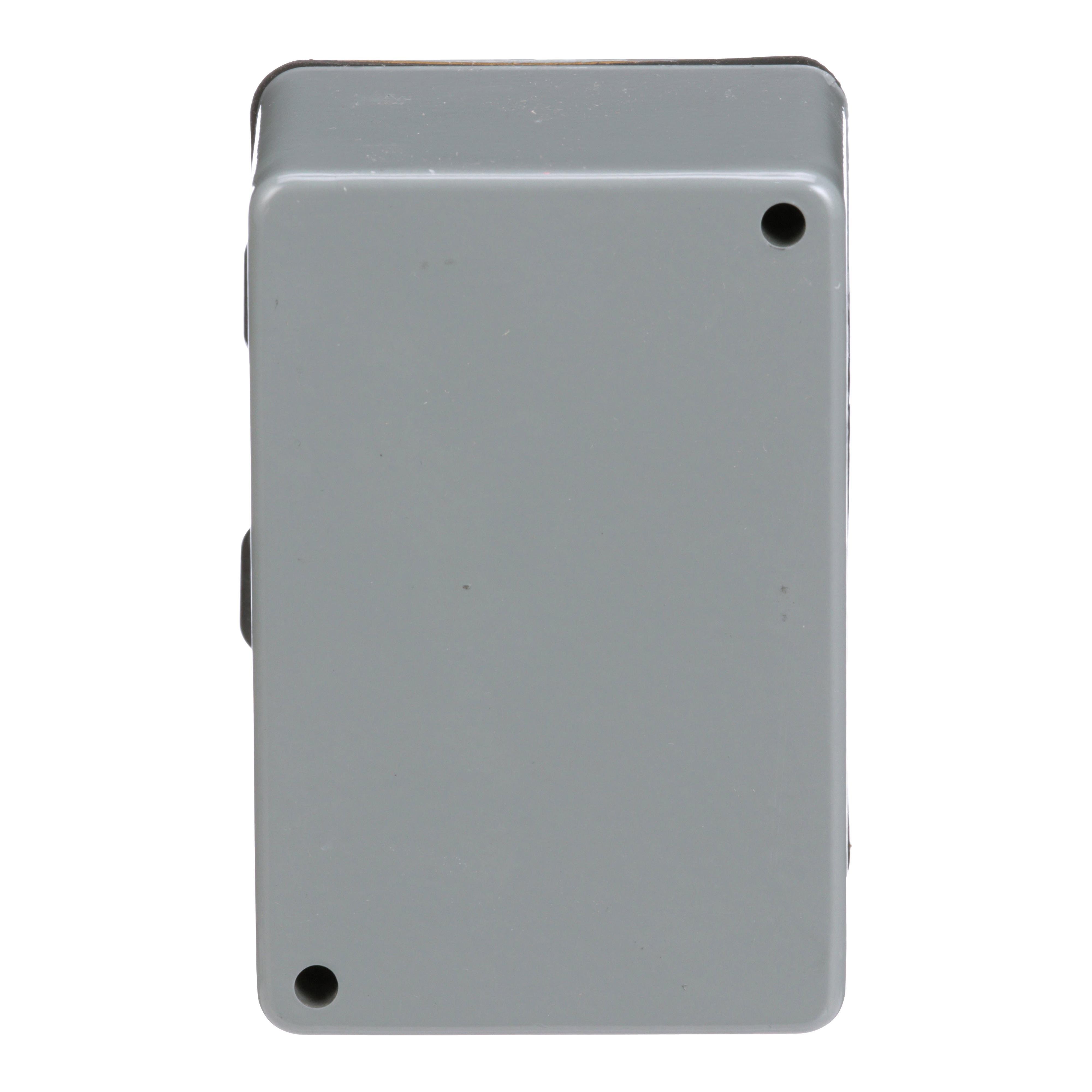 Picture of 2510KW2C - Switch, manual, 30A, 3 pole, 10 HP at 575 VAC, three phase, toggle operated, red 440/600 VAC indicator, NEMA 4 enclosure