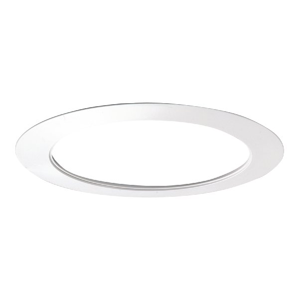 OT400P - Oversized Round Trim Ring, White Metal