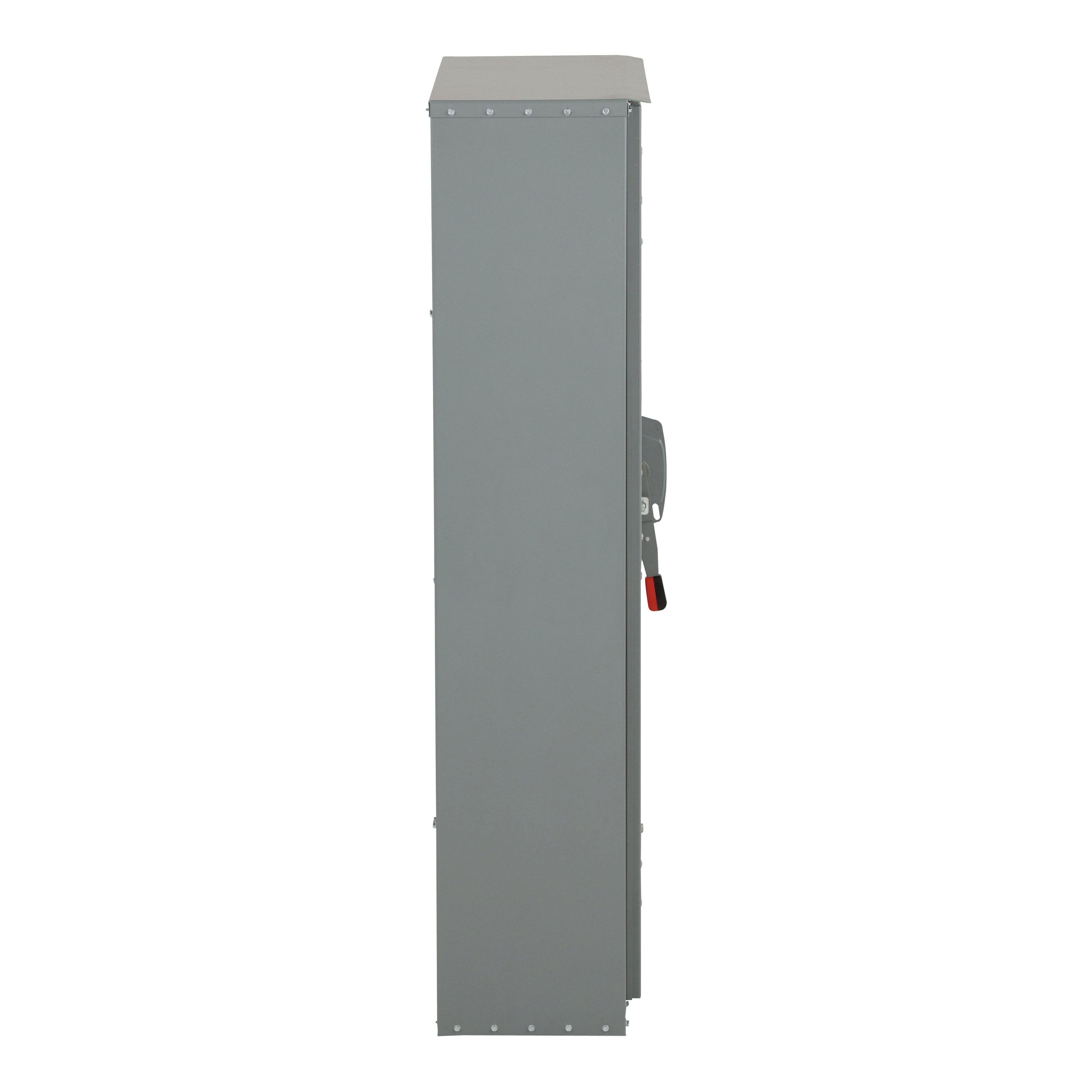 Picture of H227NR - Safety switch, heavy duty, fusible, 800A, 3 wire, 2 pole, 1 neutral, 50hp, 240VAC/250VDC, NEMA 3R