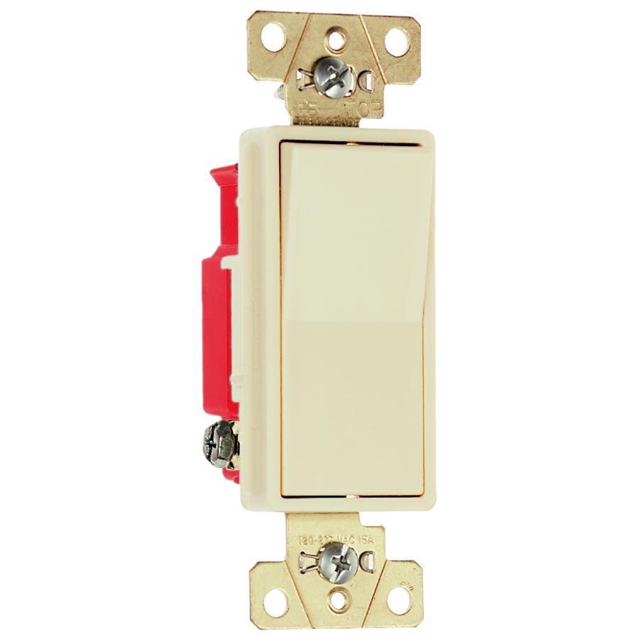 2623-I - 20A 120V/277V Specification Grade 3-Way Decorator Paddle Switch, Ivory