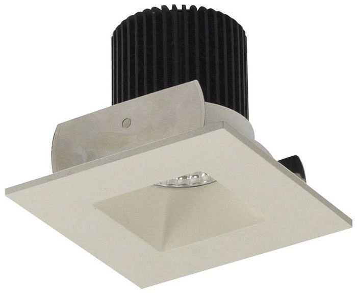 NIOB-2SNDSQ30XWW/10 - 2" Iolite LED Square Reflector with Square Aperture, 1000lm / 14W, 3000K, White Reflector / White Flange, LE46, White Reflector / White Flange