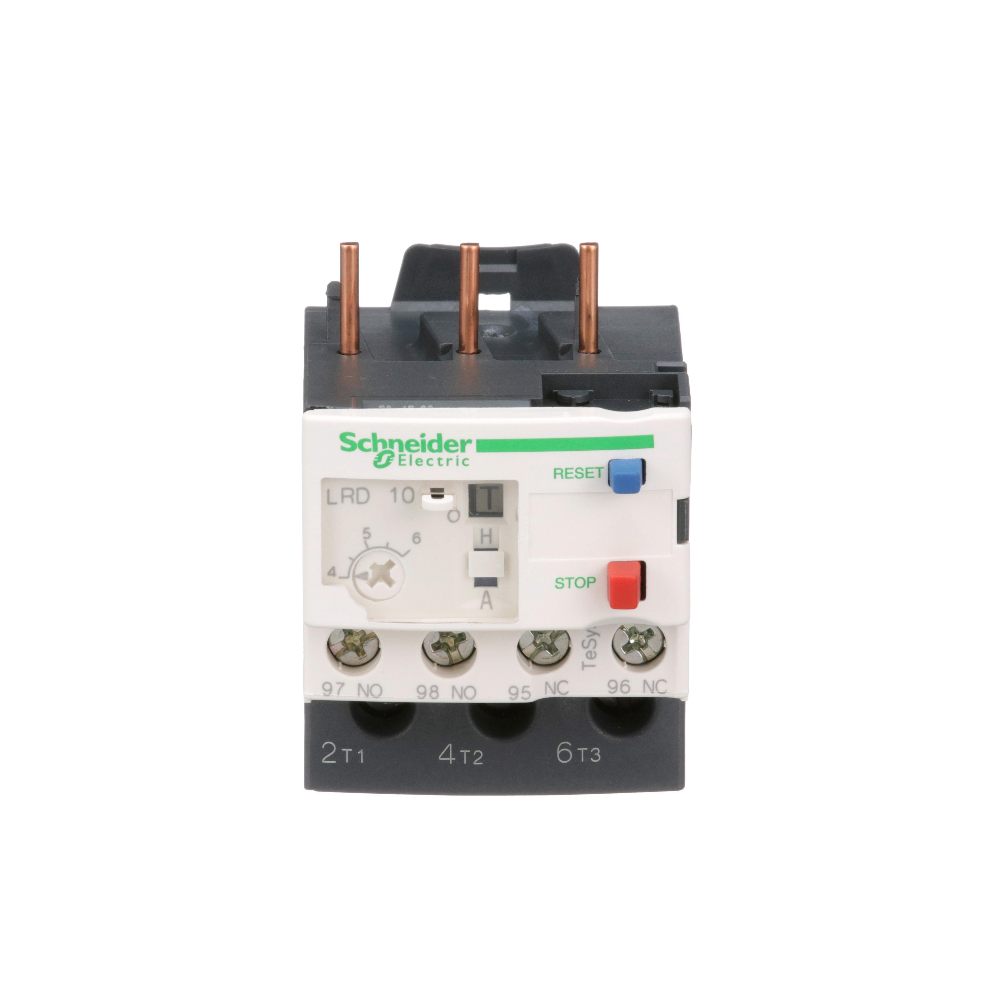 LRD10 - TeSys Deca, thermal overload relay, 4 to 6 A, class 10A