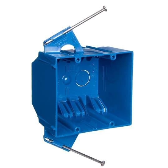 B232ACP - Two-Gang Nail-On New Work Outlet Box