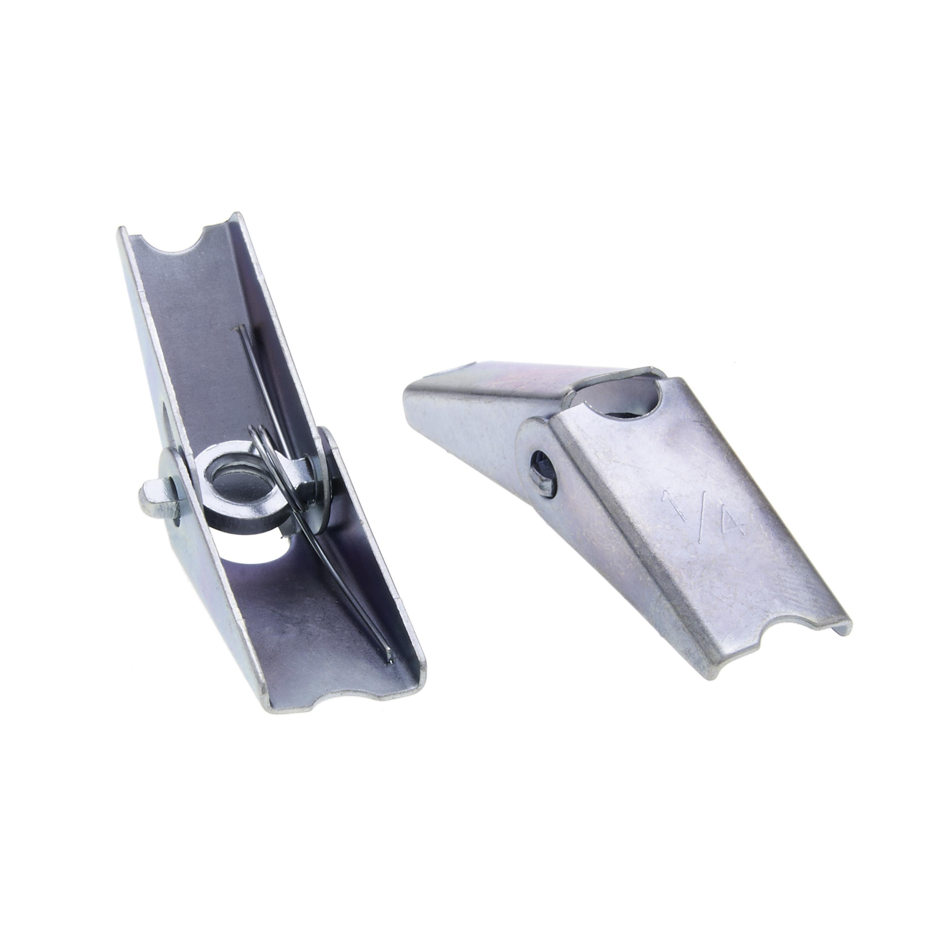 Picture of J1549 - Spring Wing Toggle Bolt, Steel material, Zinc Chromate finish, Mushroom-Truss head, 3 in. length, #6-32 Size, 1/8 in. diameter, Right Hand thread, Slot/Phillips drive type, 7/16 in. drill size, 50 per pack