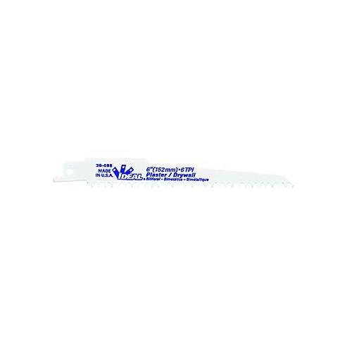 36-088 - Recip. Blade, Plaster/Drywall, 6 x 3/4 x .050, 6 TPI