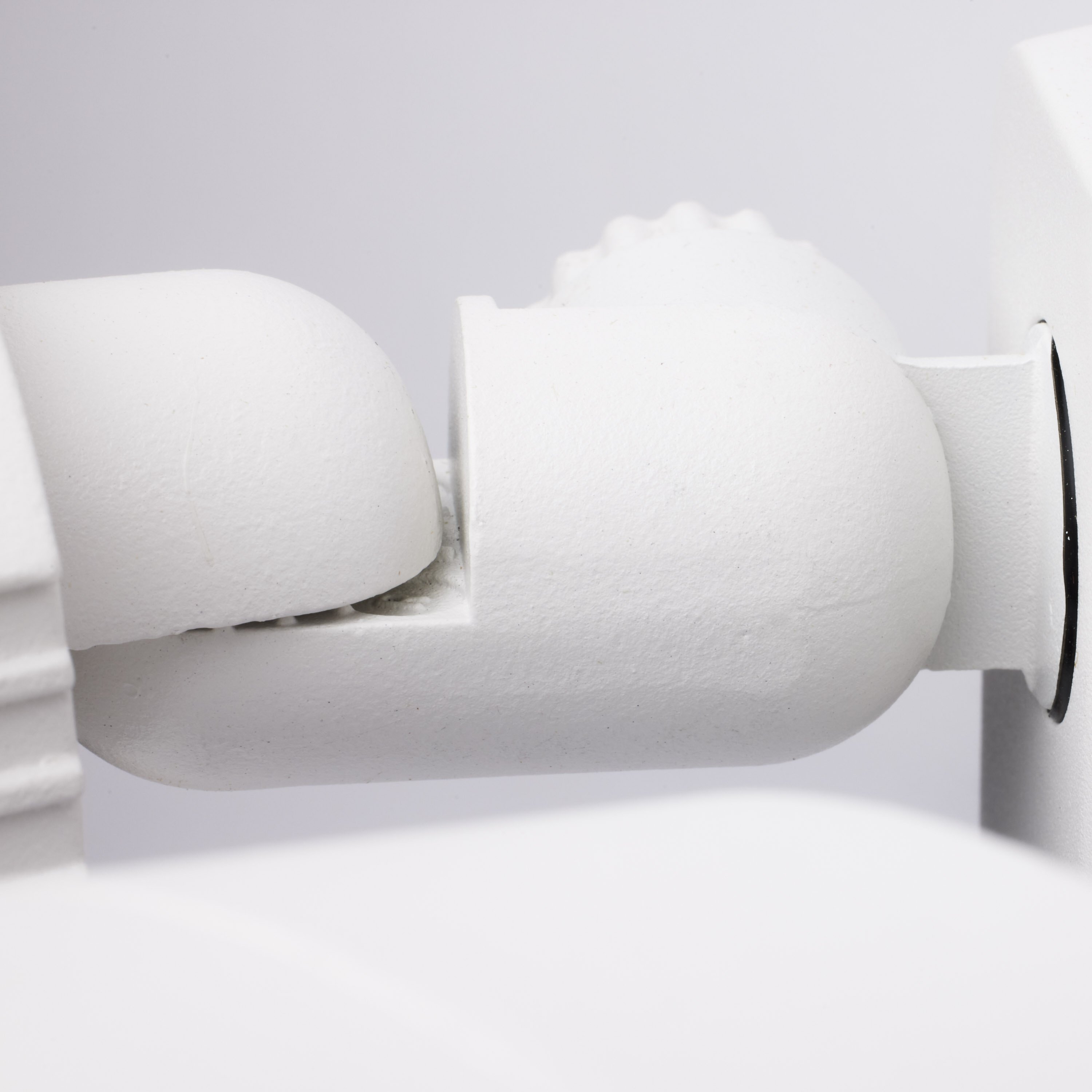 Picture of 65-211 - LED Security Light - Dual Head - White Finish - 3000K - with Motion Sensor - 120V