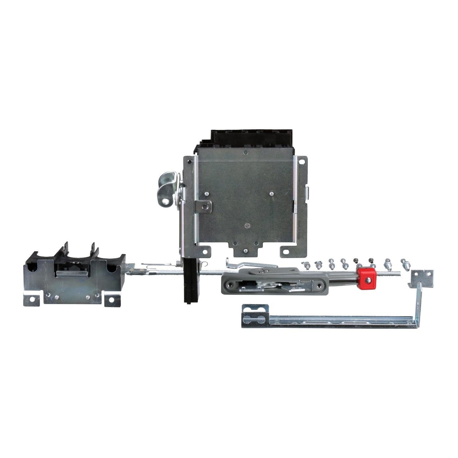 Picture of 9422ATCF331 - Operating mechanism, flange mounted, variable depth, 30A, 600V, fuseholder, switch mechanism, 6 inch handle, NEMA 4