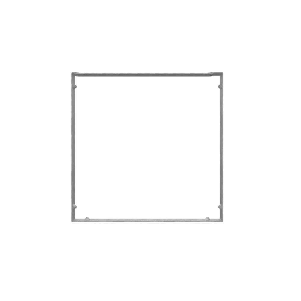 Picture of 1010GC - Wireway Connector Non UL Listed 10x10 Wireway Hinge And Screw Cover ANSI 61 Gray Steel