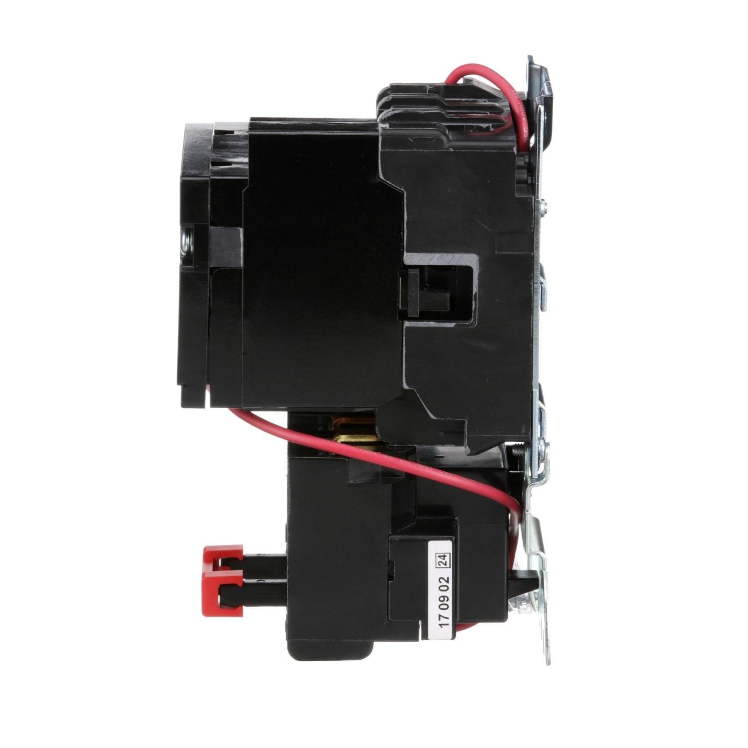 Picture of 8536SBO2V02S - [TAA] NEMA motor starter, Type S, nonreversing, Size 0, 18A, 5HP at 460VAC, 5kA SCCR, 3 phase, 3 pole, melting alloy, 120VAC coil, open