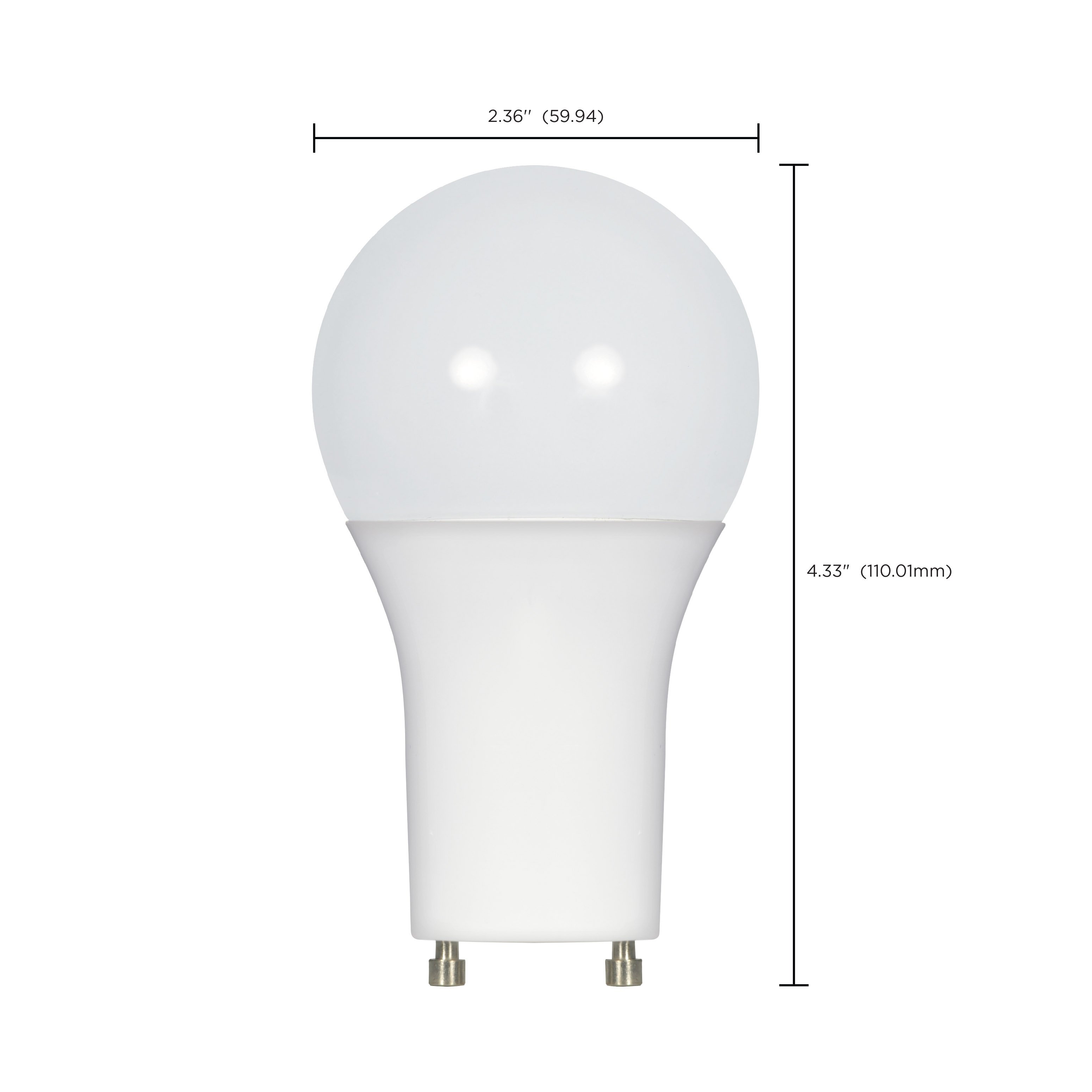 Picture of S29814 - 11 Watt - A19 LED - 2700K - GU24 base - 220 deg. Beam Angle - 120 Volt