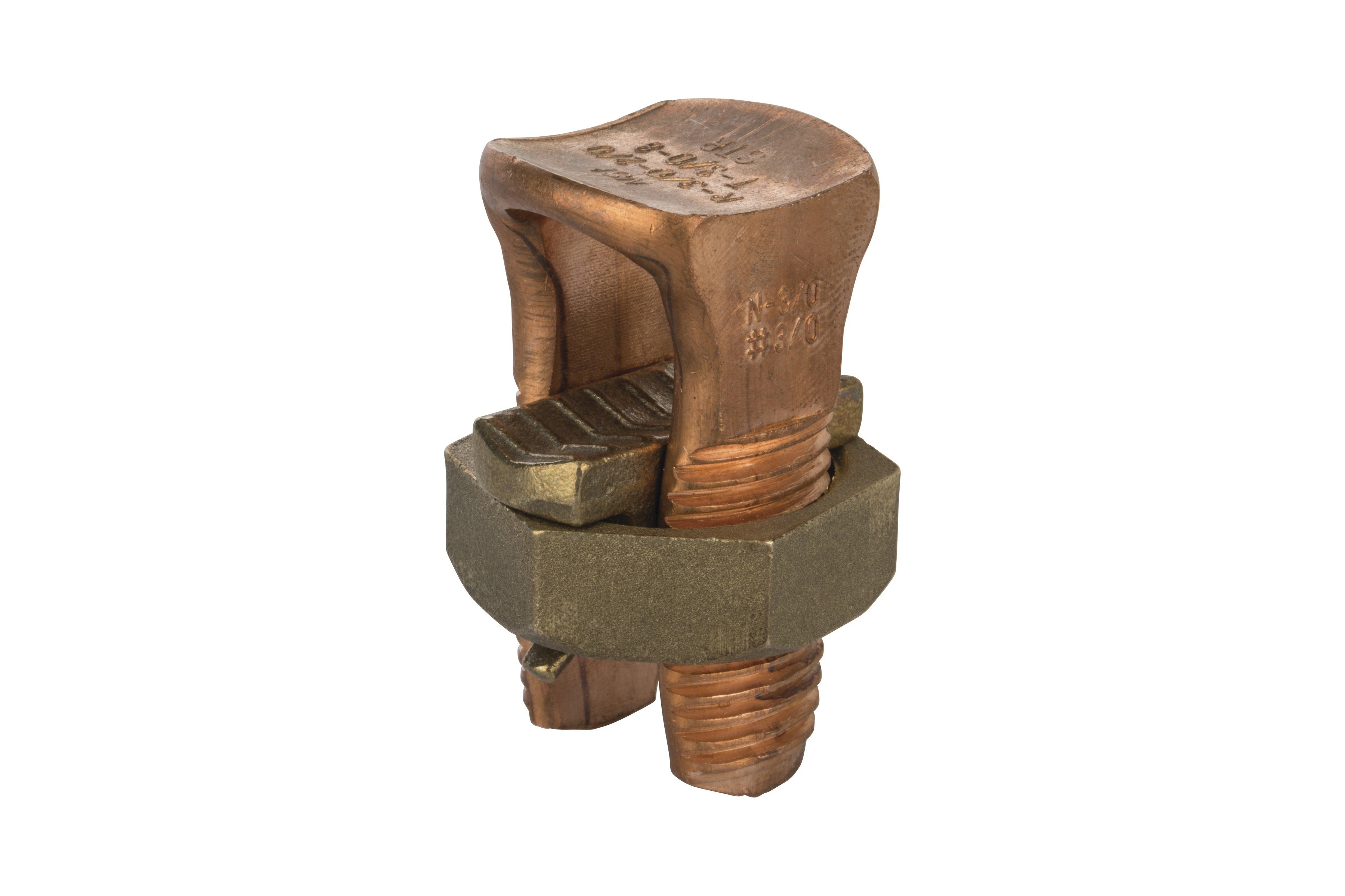 N-3/0 - Copper Split Bolt for 3/0 AWG