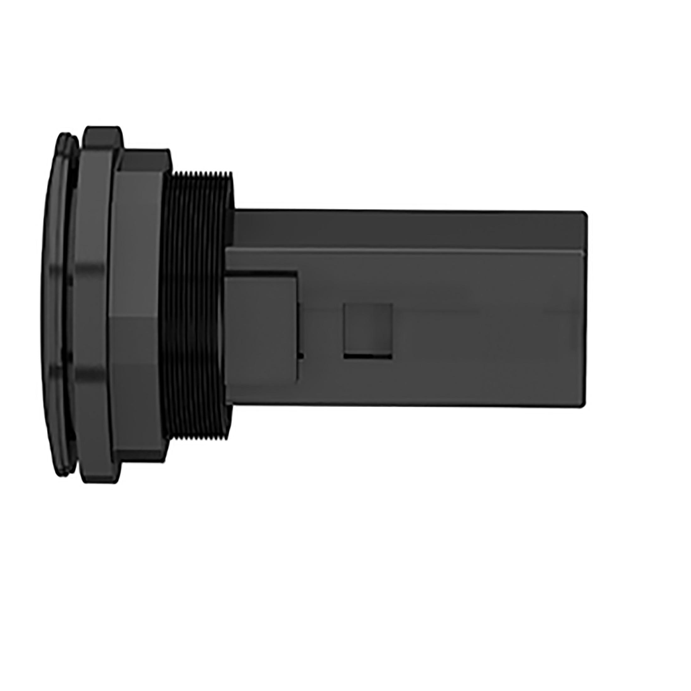 Picture of XB5PUSB3 - Panel mounted USB port, Harmony XB5, 3.0 port, plastic, 22mm, for USB interface jack type A