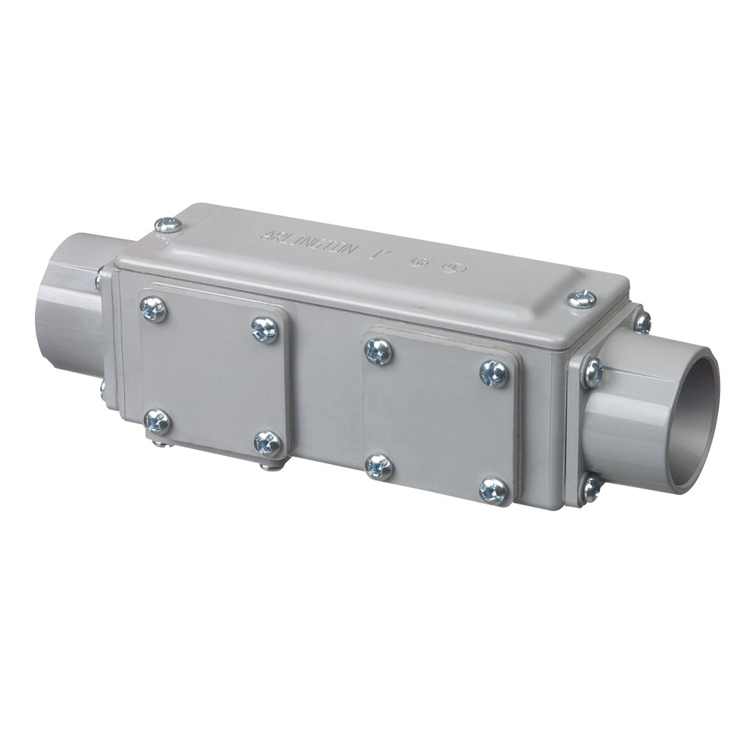 Picture of 935NM - Non-Metallic. five conduit bodies in one. Ships as an LB but converts to a T, LL, LR, or C. Trade Size 2"