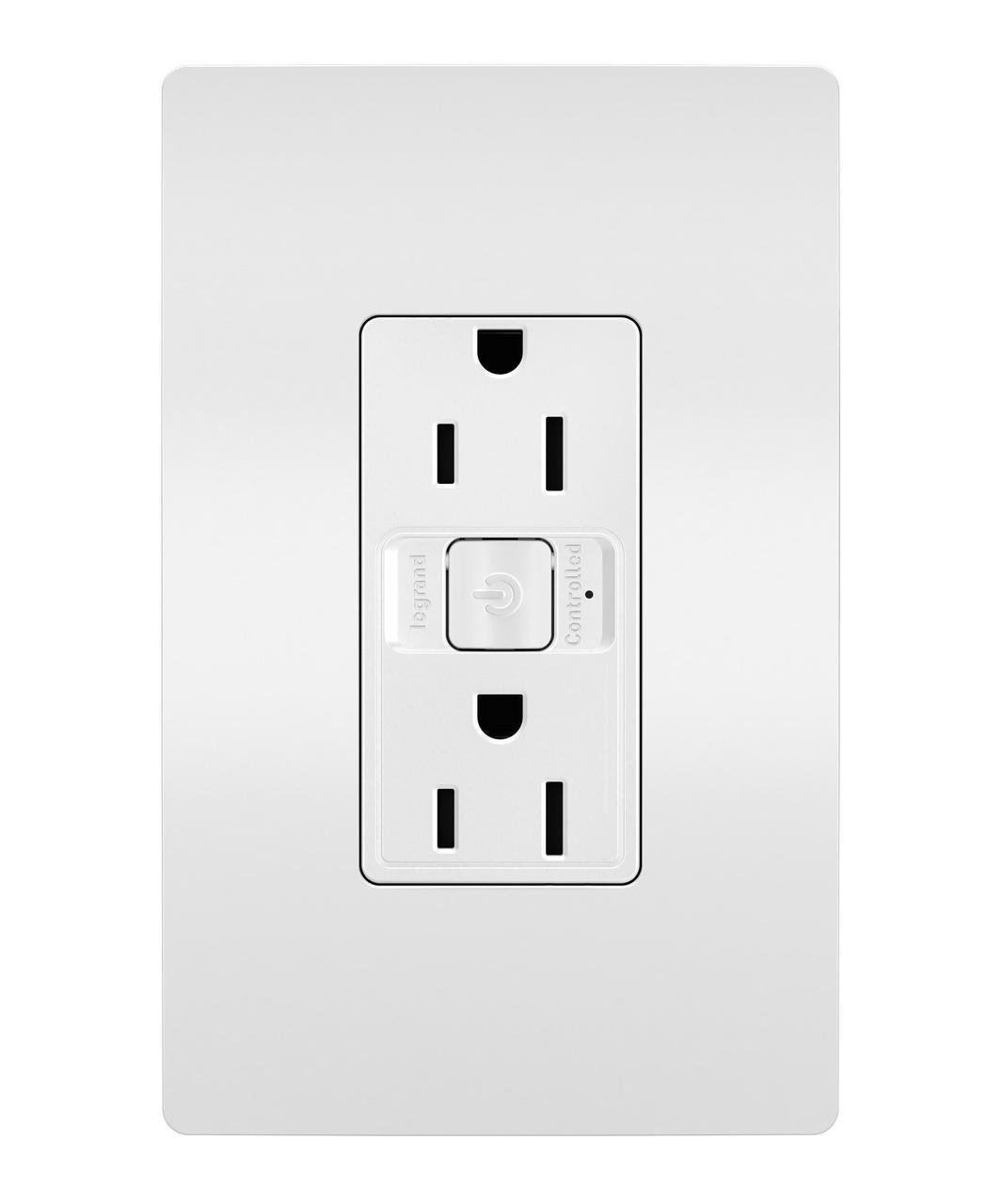WNRR15WH - radiant® Smart 15A Outlet with Netatmo, White