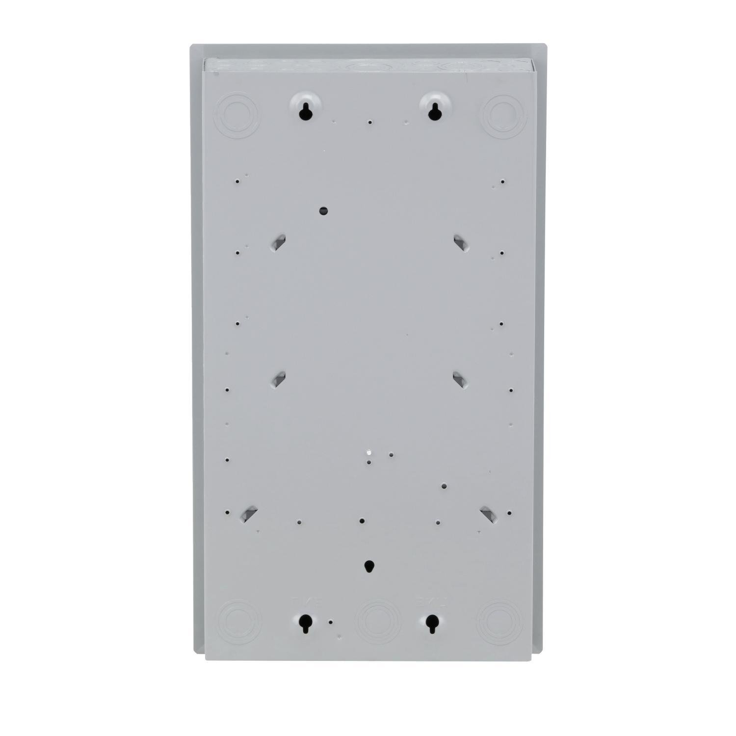 Picture of HOM2448M100PC - Load center, Homeline, 1 phase, 24 spaces, 48 circuits, 100A convertible main breaker, PoN, NEMA1, combo cover