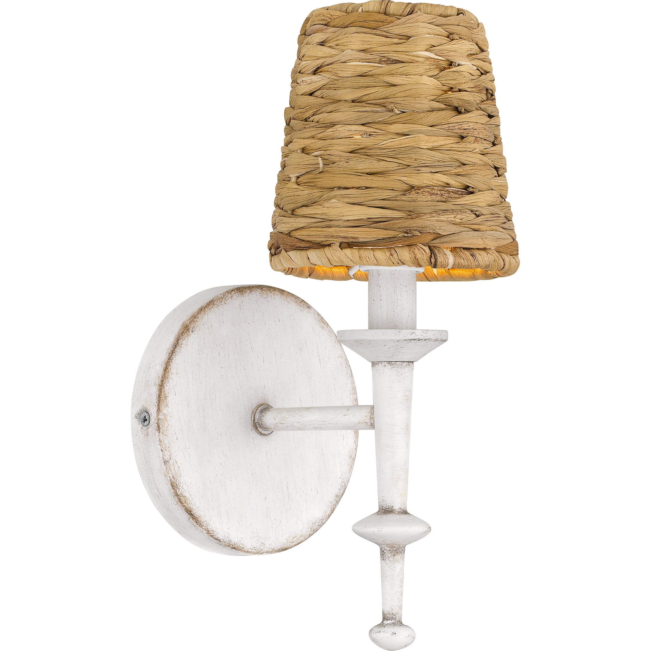 Picture of FLA8705AWH - Flannery 1 Light 5 inch Antique White Wall Sconce Wall Light, Small