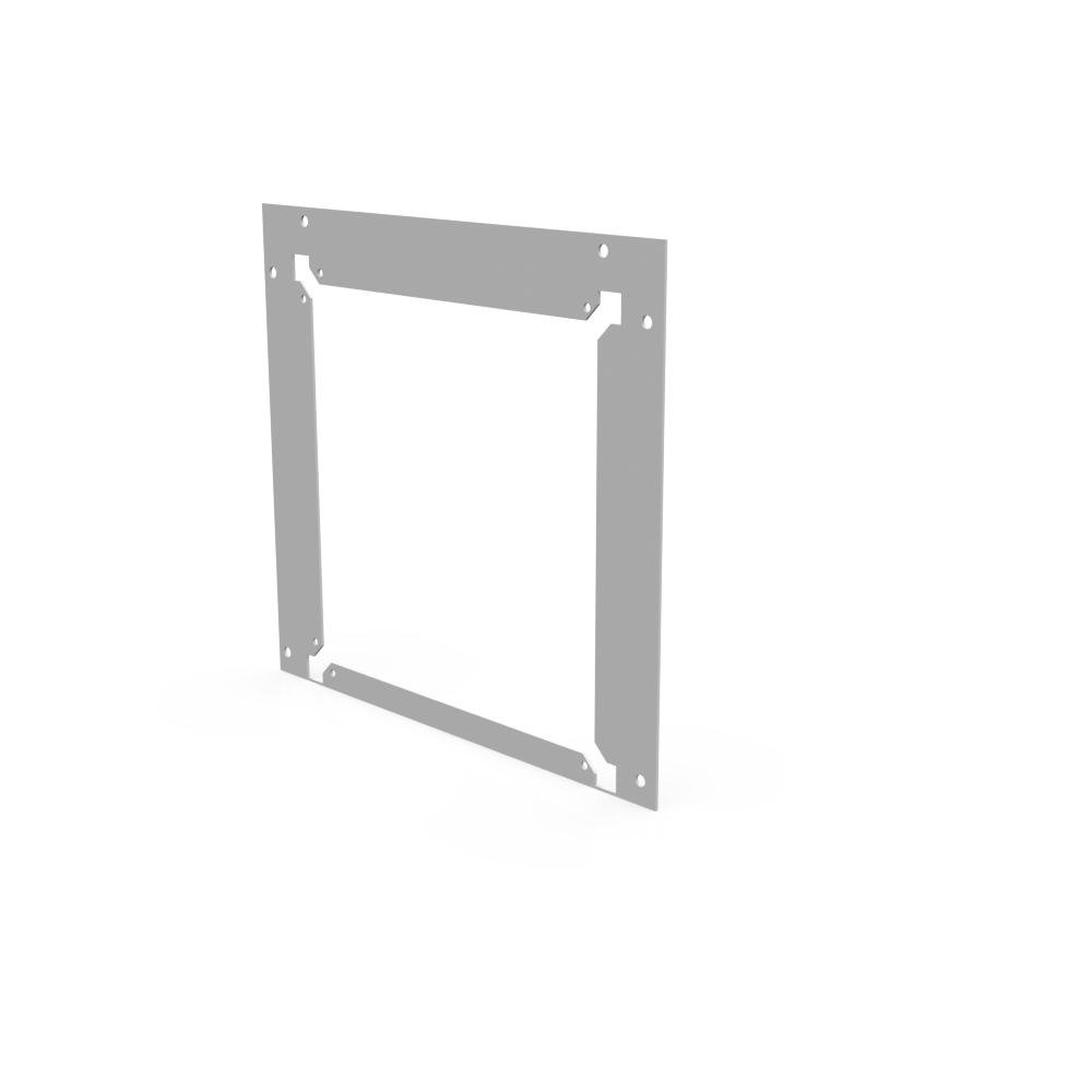 Picture of 1010GF - Wireway End Flange Type 1 10x10 Screw Cover ANSI 61 Gray Steel