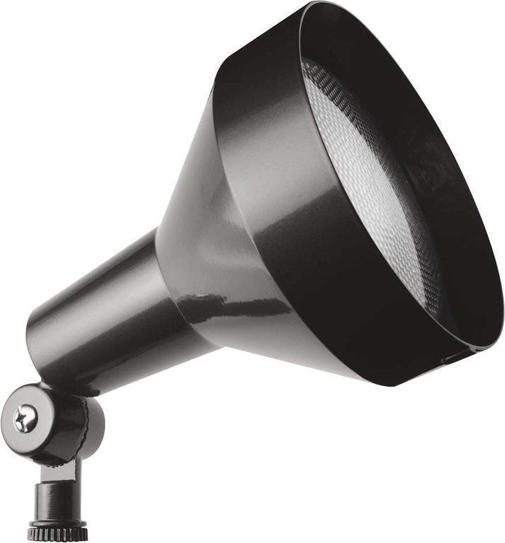 H101A - LANDSCAPE FLOOD H SYSTEM BELL STYLE 150W PAR38 BRONZE