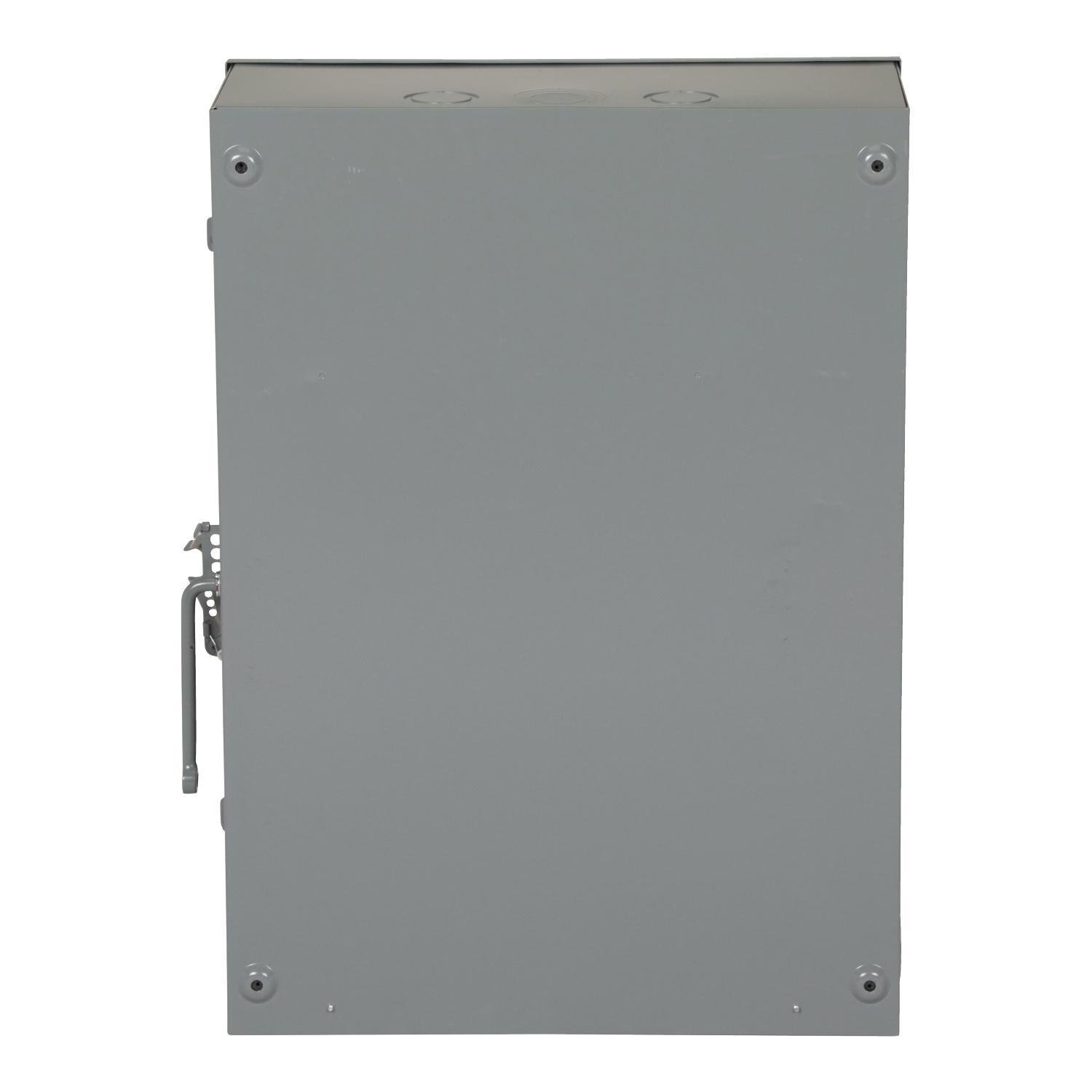 Picture of DTU324N - Safety switch, double throw, non fusible, 3 pole, 4 wire, 240VAC, 200A, Type 1, with neutral