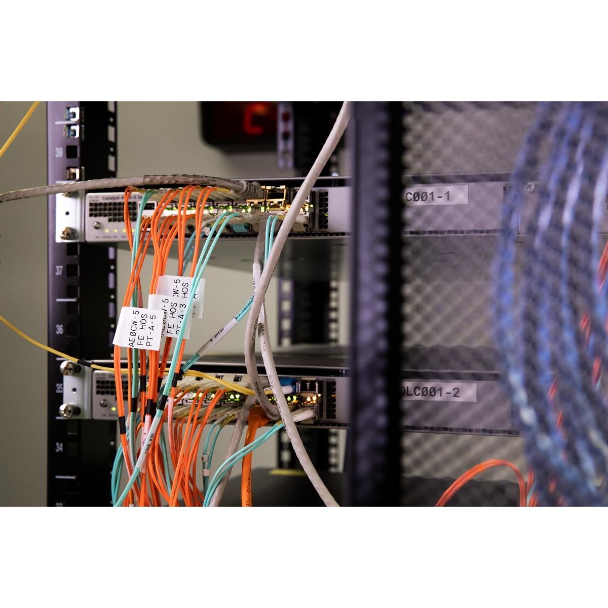 BRADY M-214-483, 2" x 1" Polyester Flag Labels with Ribbon for M4, M5 Printers