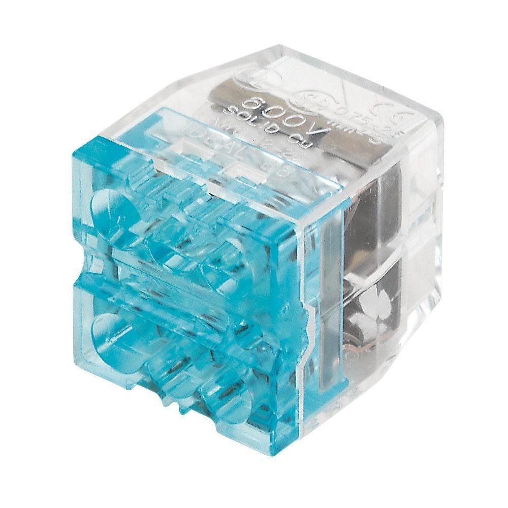 Picture of 30-088J - In-Sure® Push-In Wire Connector, Model 88 6-Port Blue, Jar of 100