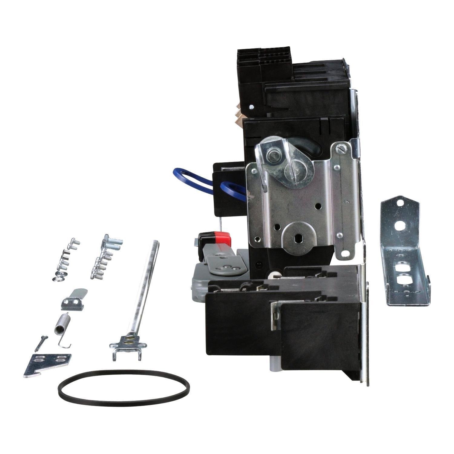 Picture of 9422ATEF101 - Operating mechanism, flange mounted, variable depth, 100A, 600V, fuseholder, switch mechanism, 6 inch handle, NEMA 4