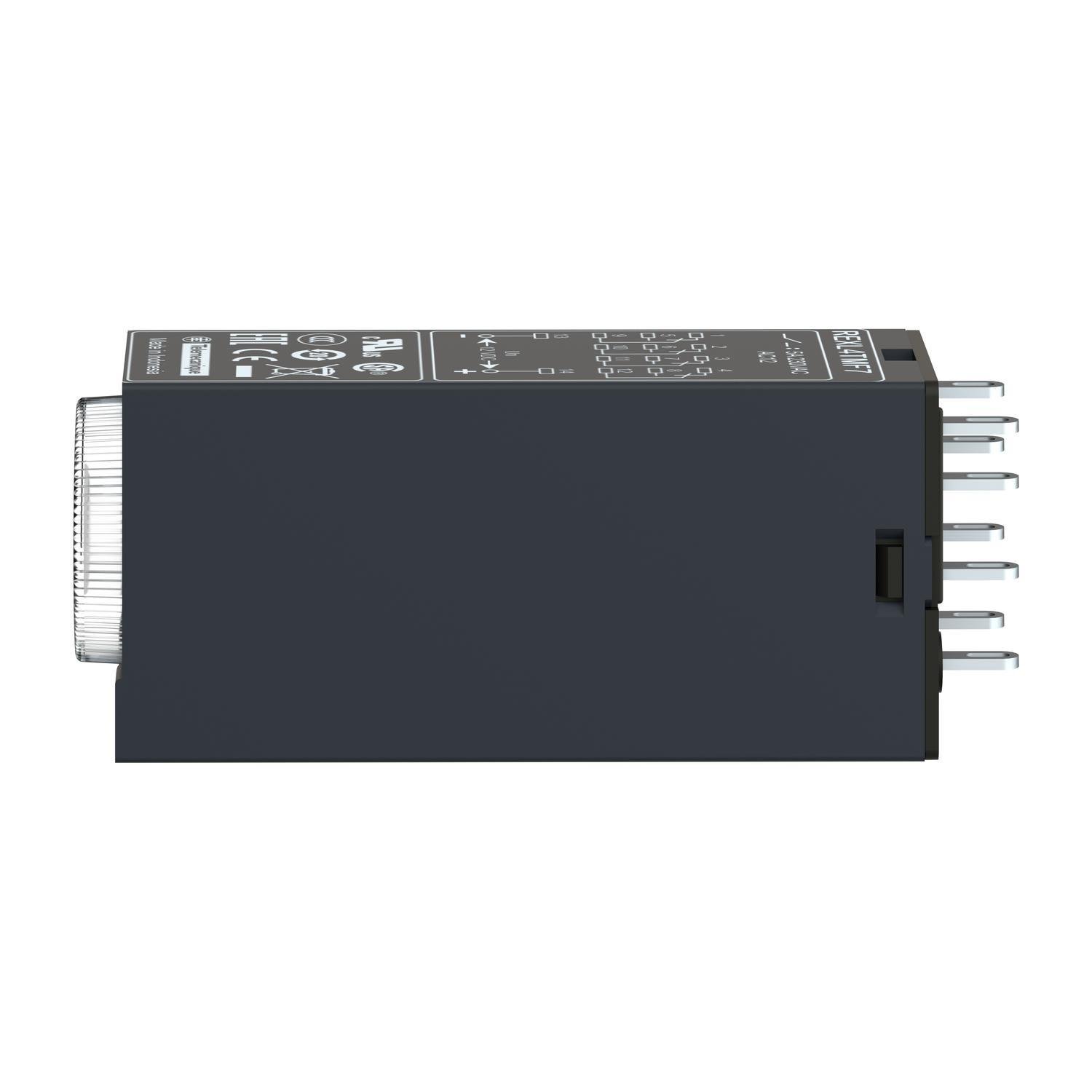 Picture of REXL4TMF7 - single function relay, Harmony Timer Relays, 5A, 4CO, 0.1s..100h, on delay, 120V AC