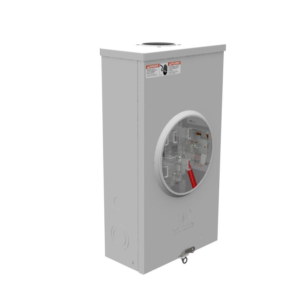 Picture of U7573-RL - 7 Terminal Ringless Small Hub Open Lever Bypass 125 Ampere