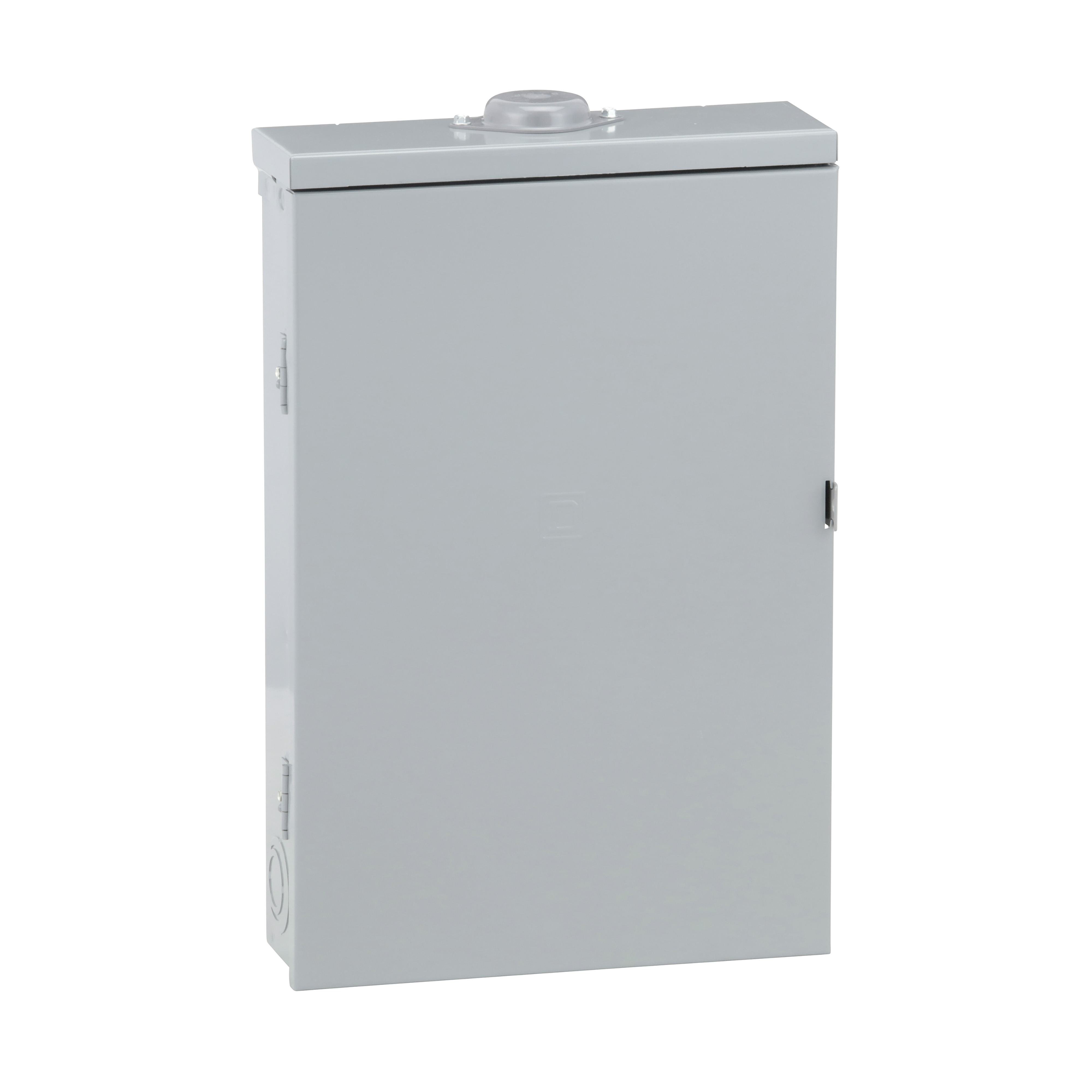 QO320L125GRB - Load center, QO, 3 phase, 20 spaces, 20 circuits, 125A fixed main lugs, NEMA3R, gnd bar, UL