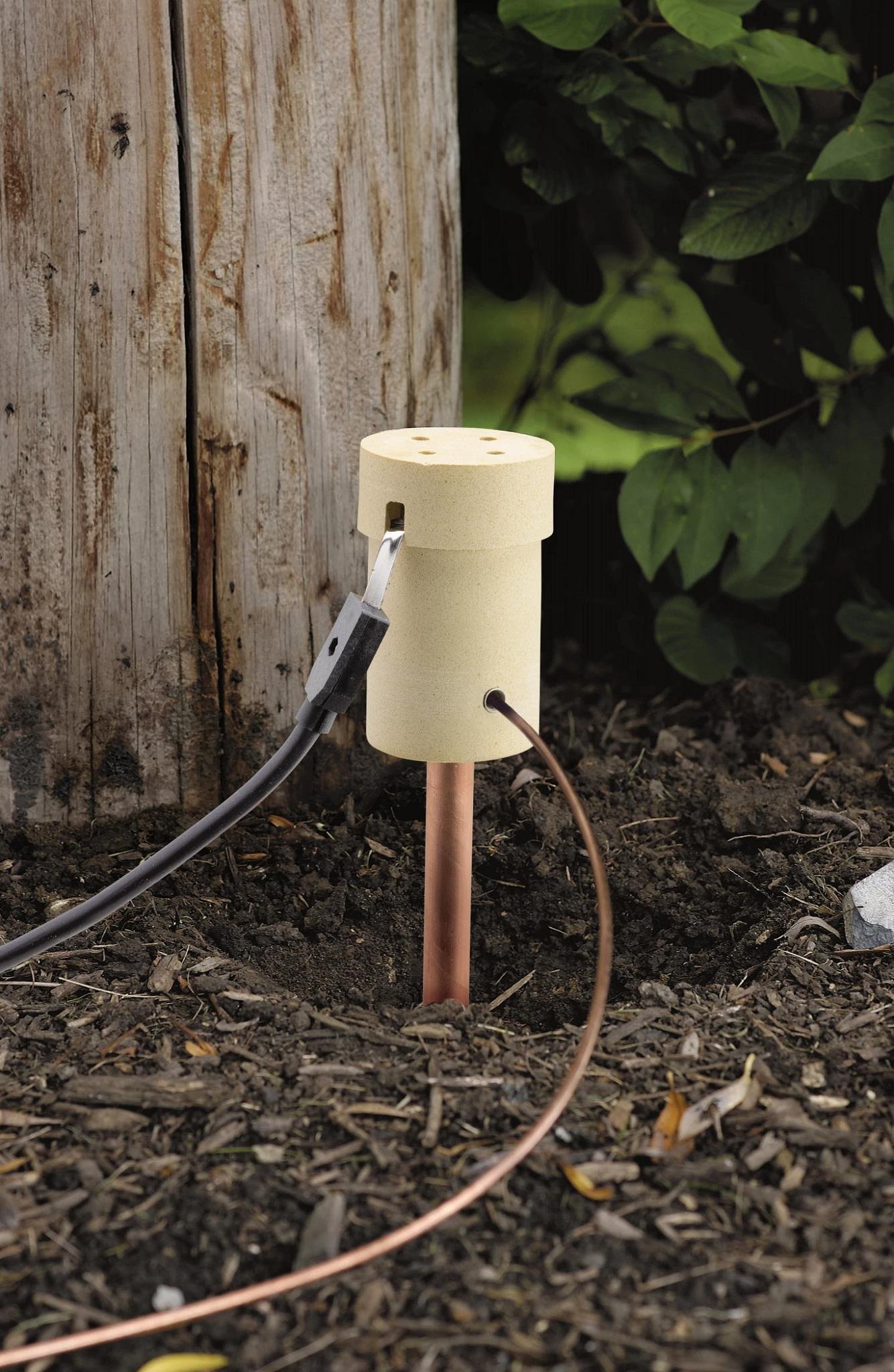 Picture of GR1181L - GR1181L Type Gr Erico Cadweld One Shot 3/4In Ground Rod #3 #4 Solid - #4 #6 Stranded