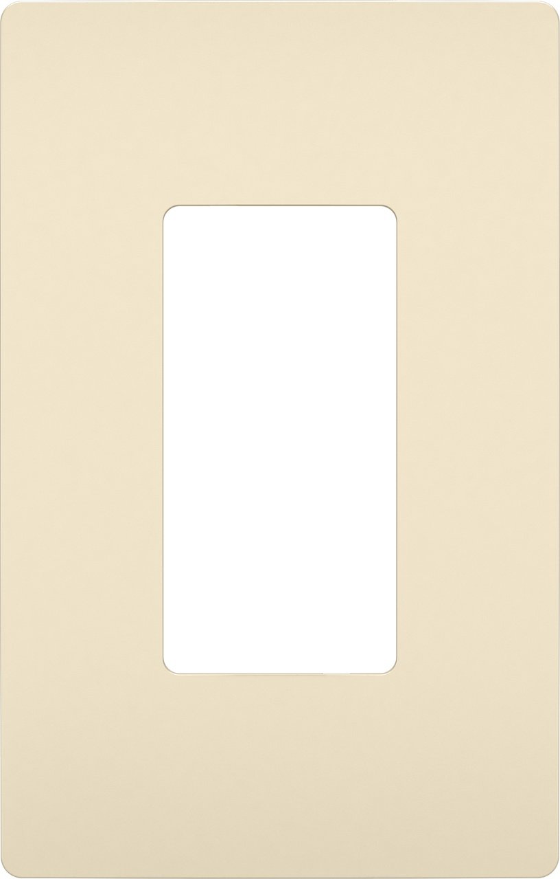 Picture of RWP26LA - radiant® 1-Gang Screwless Wall Plate, Light Almond