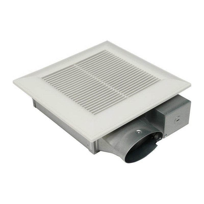 Picture of FV-0510VS1 - WhisperValue DC Ventilation Fan with Pick-A-Flow Speed Selector, Low Profile, Extremely Quiet, Long Lasting, Easy to Install, Code Compliant, Energy Star Certified, White
